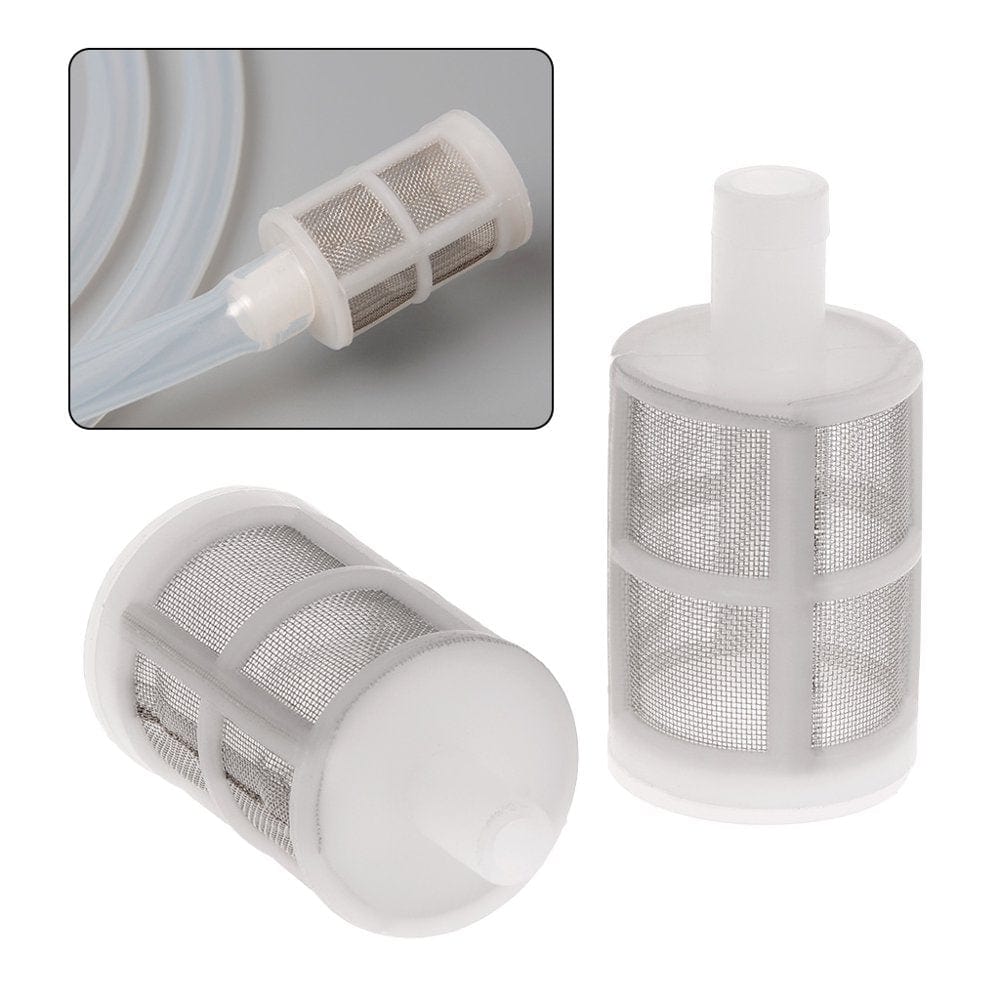 XROMTBEM Aquarium Inflow Inlet Filter for 7Mm 10Mm ID Tube Stainless Steel Fish Shrimp Guard Mesh Net Fish Tank Pre-Filter Cover Animals & Pet Supplies > Pet Supplies > Fish Supplies > Aquarium Fish Nets XROMTBEM   