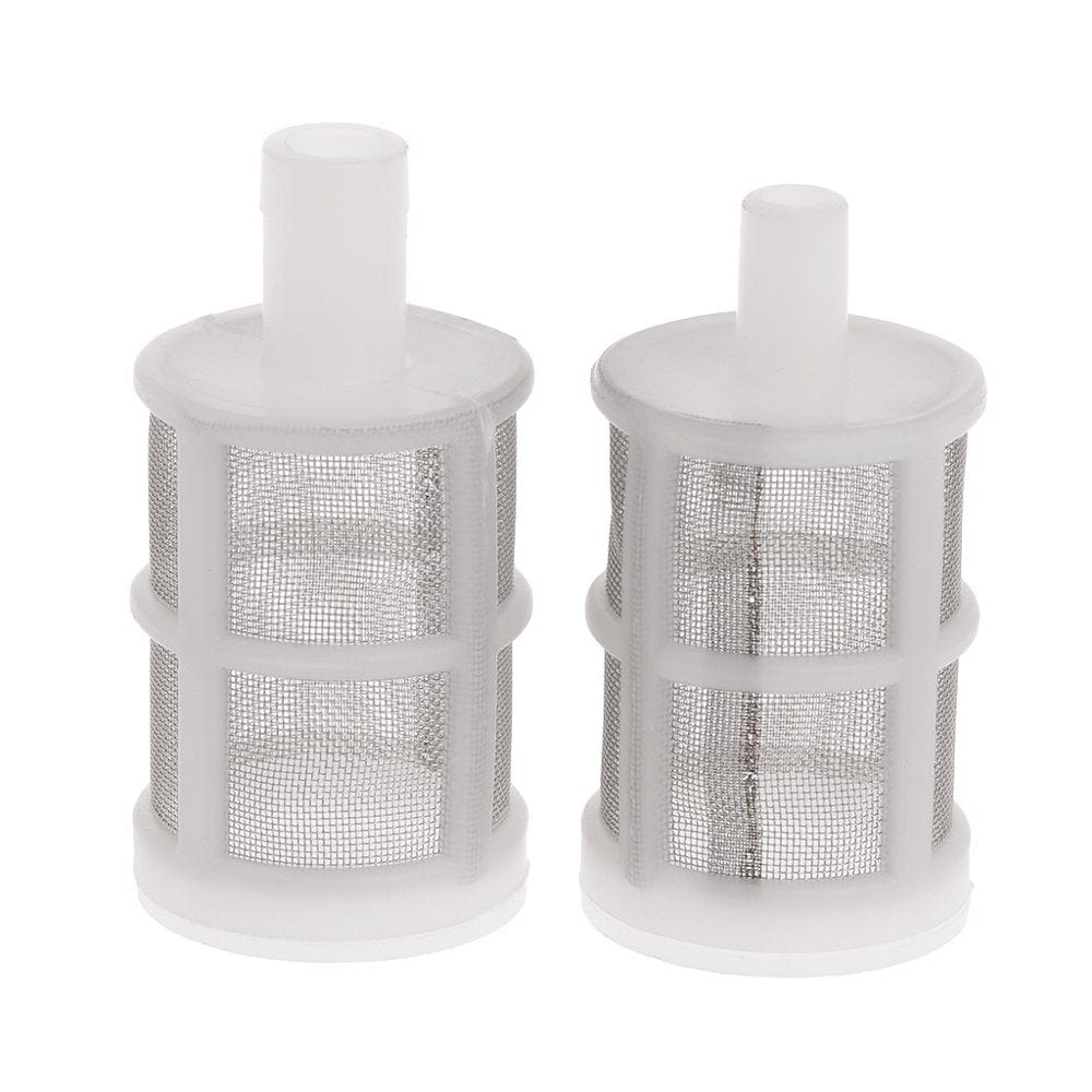XROMTBEM Aquarium Inflow Inlet Filter for 7Mm 10Mm ID Tube Stainless Steel Fish Shrimp Guard Mesh Net Fish Tank Pre-Filter Cover Animals & Pet Supplies > Pet Supplies > Fish Supplies > Aquarium Fish Nets XROMTBEM   