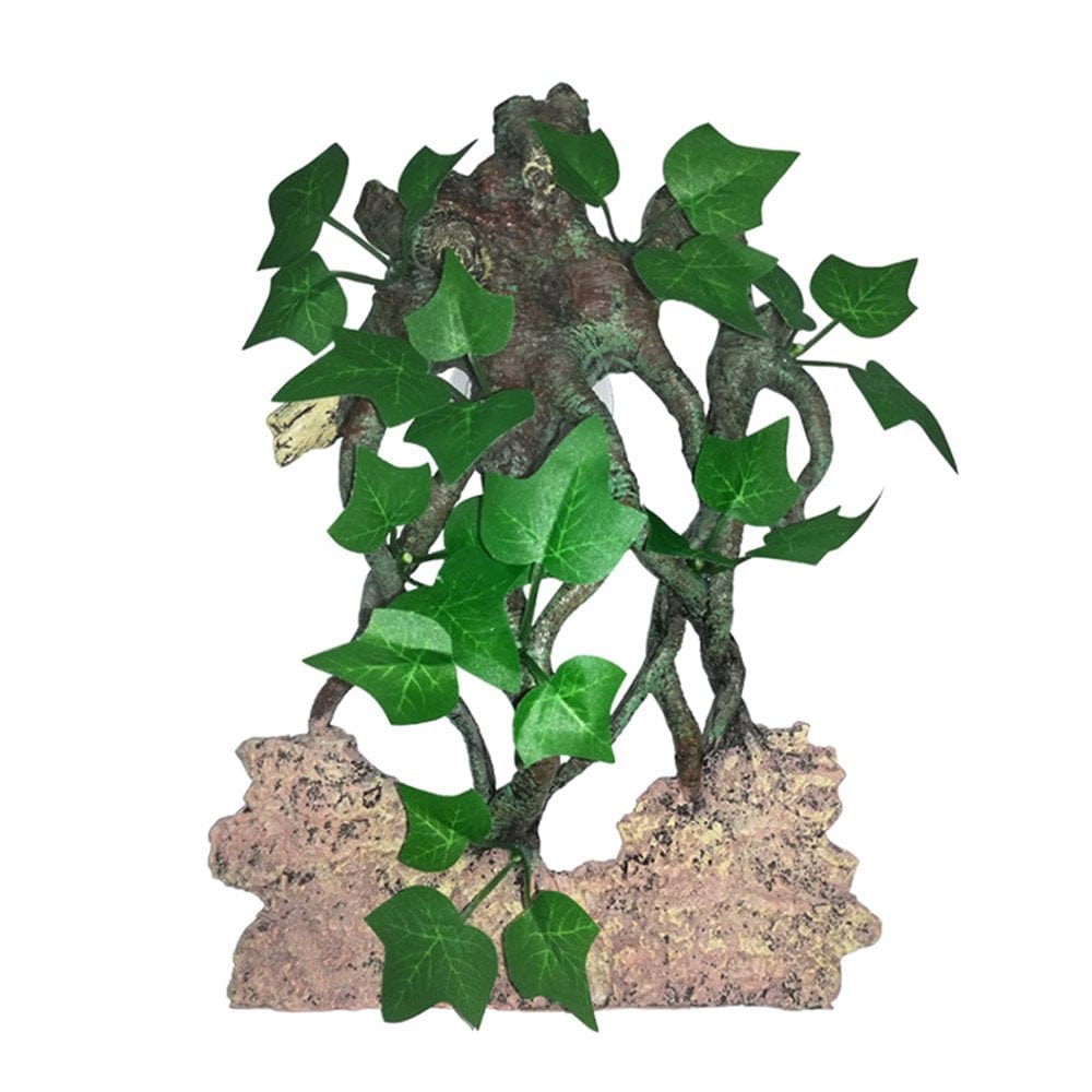 XROMTBEM Reptile Plants Vines for Climbing Habitat Decor Branches with Lifelike Leaves for Lizard Spider Snake Gecko Frog Animals & Pet Supplies > Pet Supplies > Small Animal Supplies > Small Animal Habitat Accessories XROMTBEM   