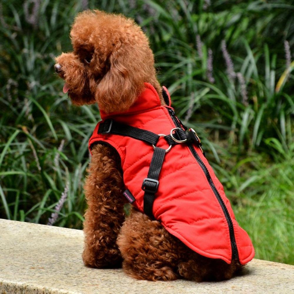 XS-XXL Pet Dog Winter Vest Coat Harness Clothes Puppy Cotton Warm Jacket Apparel Animals & Pet Supplies > Pet Supplies > Dog Supplies > Dog Apparel CN   