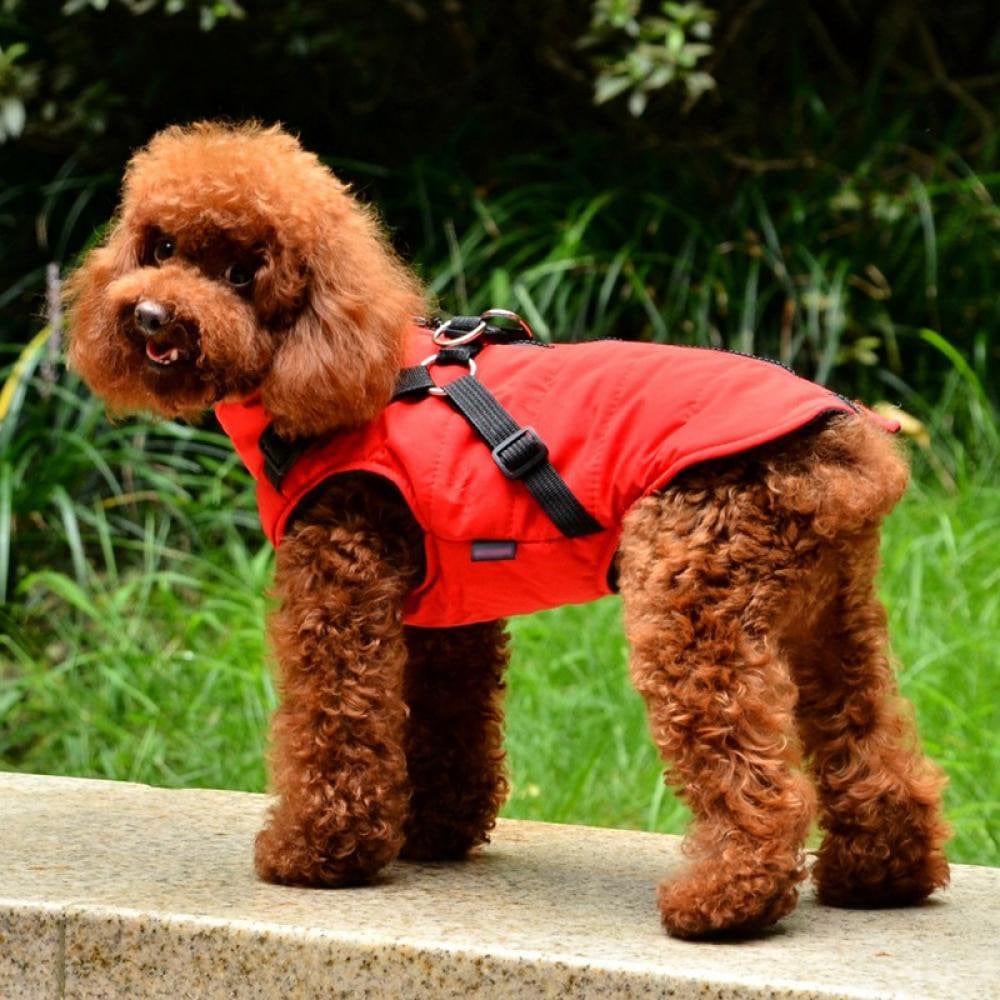 XS-XXL Pet Dog Winter Vest Coat Harness Clothes Puppy Cotton Warm Jacket Apparel Animals & Pet Supplies > Pet Supplies > Dog Supplies > Dog Apparel CN   