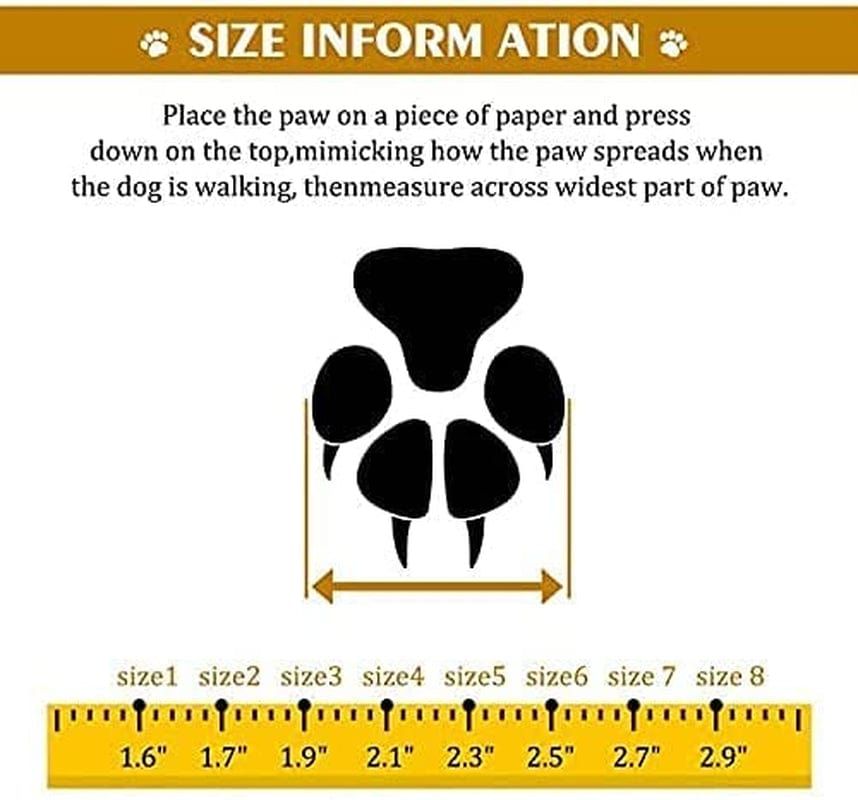 XSY&G Dog Boots,Waterproof Dog Shoes,Dog Booties with Reflective Rugged Anti-Slip Sole and Skid-Proof,Outdoor Dog Shoes for Medium Dogs 4Pcs-Size5 Animals & Pet Supplies > Pet Supplies > Dog Supplies > Dog Apparel XSY&G   