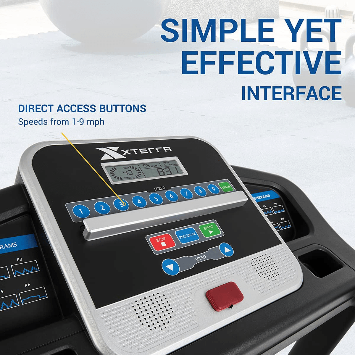 Xterra tr150 folding treadmill on sale