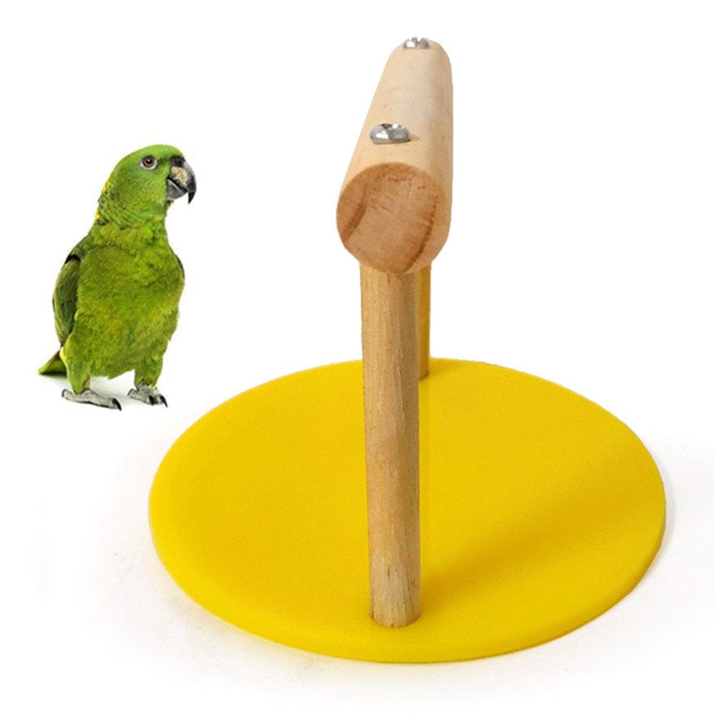 Xuanyupet Pet Bird Parrot Wooden Table Stand Perch Cage Decor Gym Playground Play Toy Animals & Pet Supplies > Pet Supplies > Bird Supplies > Bird Gyms & Playstands Xuanyupet   
