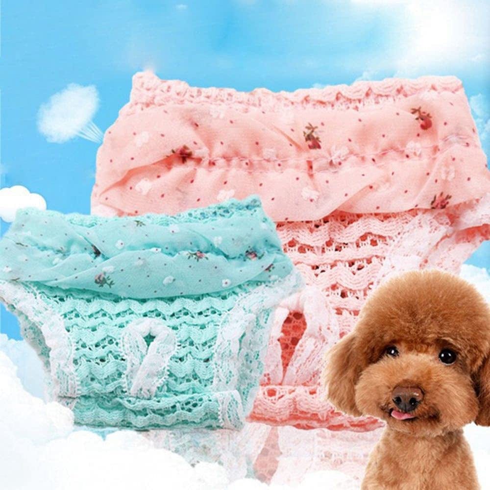 XYAA Reusable Washable Puppy Underwear Pets Supplies Female Dog