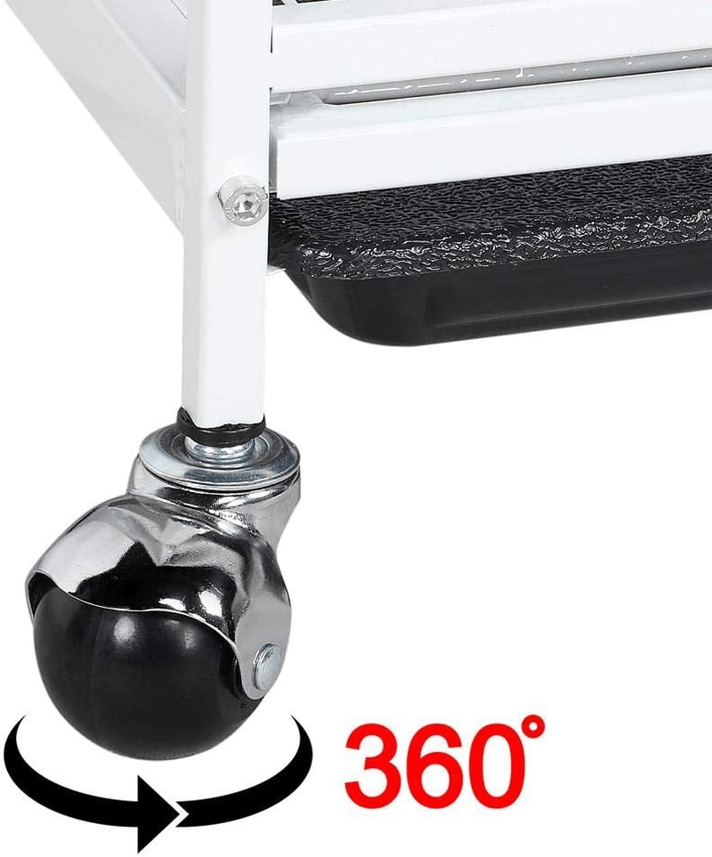 YAHEETECH 37/52-Inch Metal Ferret Chinchilla Cage Small Animals Hutch with 2 Front Doors/3 Front Doors/Feeder/Wheels for Squirrel Indoor Outdoor Animals & Pet Supplies > Pet Supplies > Small Animal Supplies > Small Animal Habitat Accessories Yaheetech   