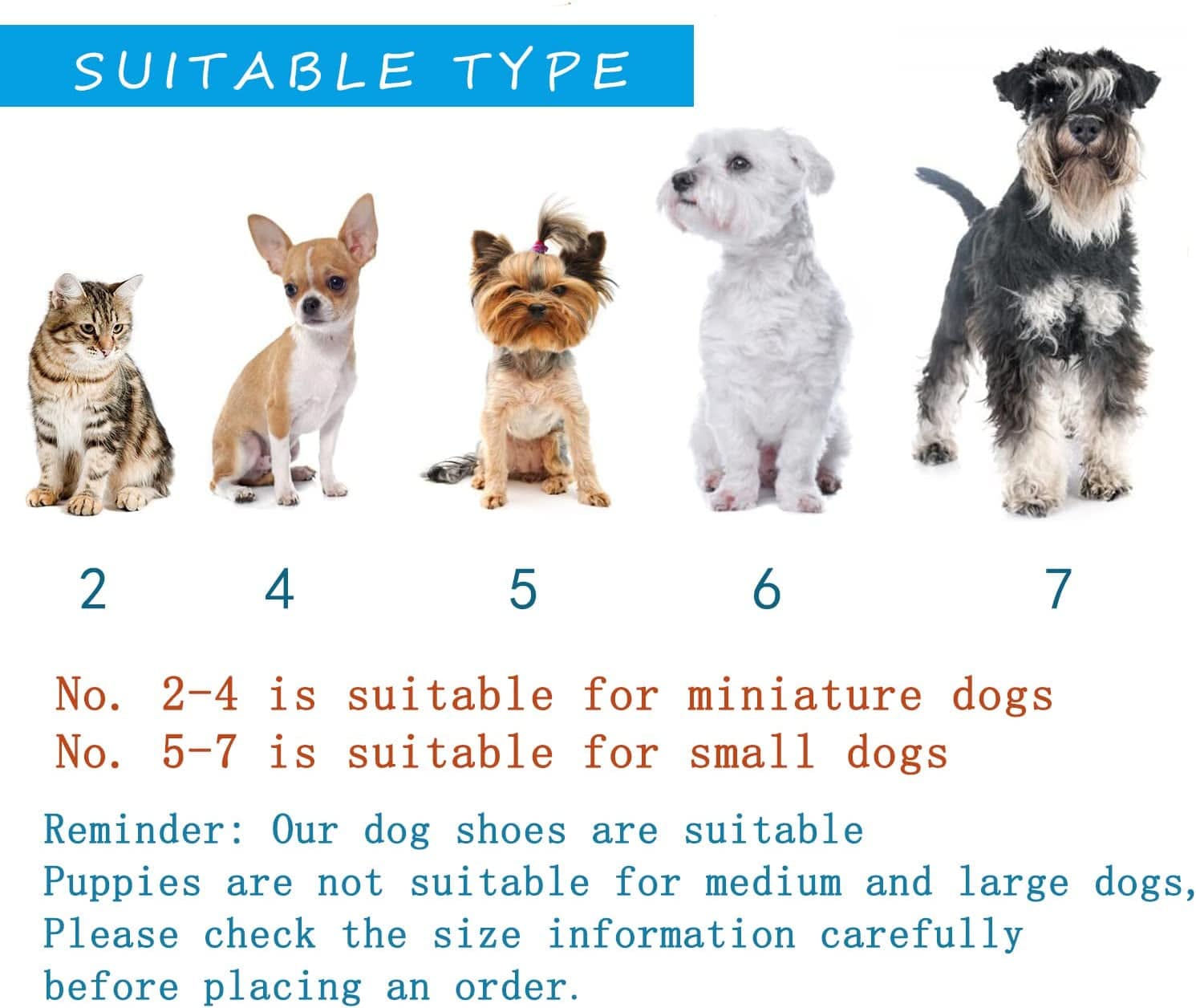 YAODHAOD Dog Shoes for Small Dogs Anti-Slip Dogs Boots & Paw Protector with Reflective Straps Winter Snow Puppy Booties, Cat Dog Shoes for Small and Medium Pets 4PCS (Size 7: 2.35"X1.97", Red) Animals & Pet Supplies > Pet Supplies > Dog Supplies > Dog Apparel YAODHAOD   