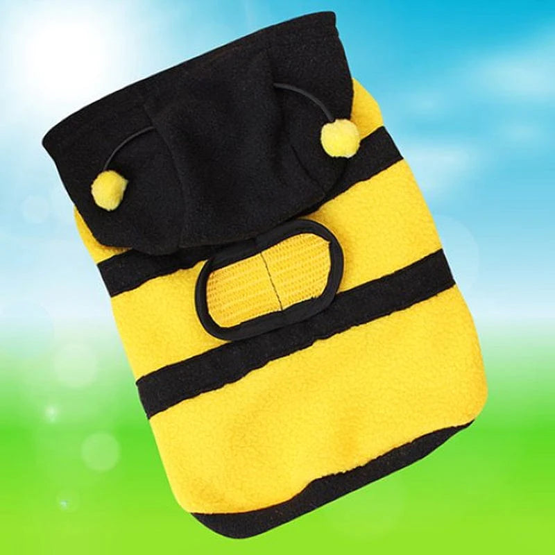 Yesbay Pet Hoodie Clothes Cute Fancy Puppy Apparel Costume Cat Dog Coat Outfit Bee Style Animals & Pet Supplies > Pet Supplies > Cat Supplies > Cat Apparel Yesbay   