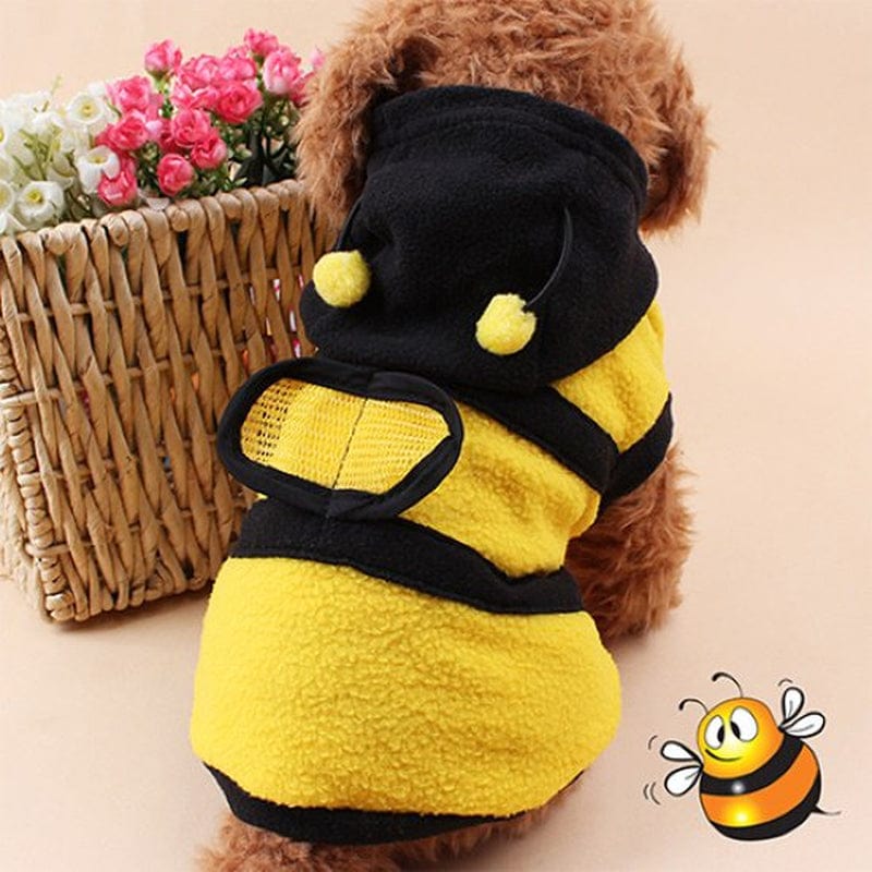 Yesbay Pet Hoodie Clothes Cute Fancy Puppy Apparel Costume Cat Dog Coat Outfit Bee Style Animals & Pet Supplies > Pet Supplies > Cat Supplies > Cat Apparel Yesbay   