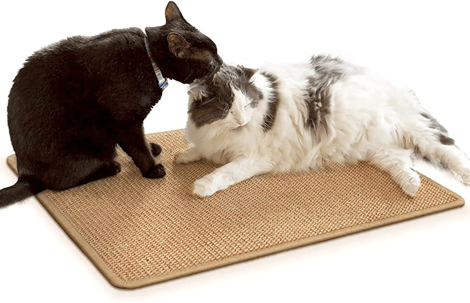 YIISHI Cat Scratch Pad, Durable Sisal Cats Scratcher, Cat Scratchers for Indoor Cats Grinding Claws and Protecting Furniture Couch Carpets Animals & Pet Supplies > Pet Supplies > Cat Supplies > Cat Furniture YIISHI Sisal Material 23.6*15.7*0.75 