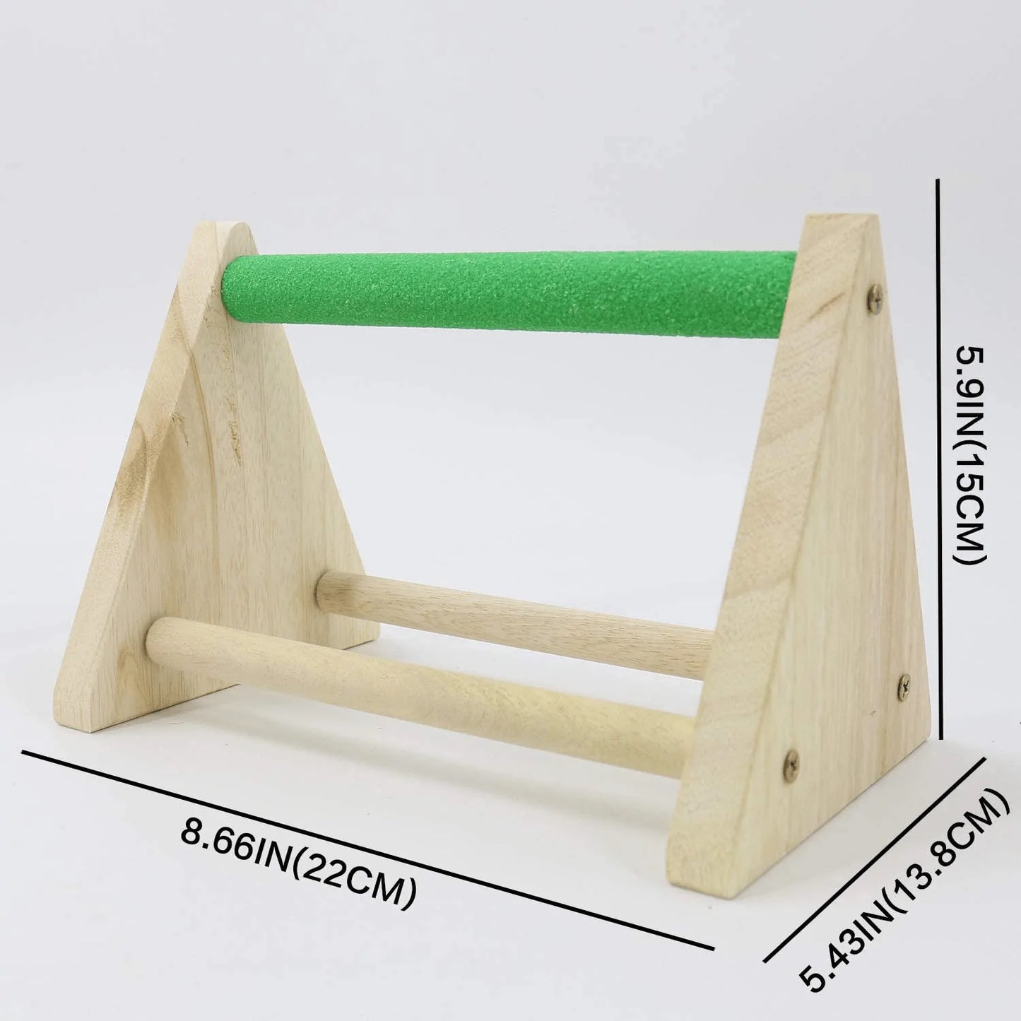 YINGGE Parrots Playstand Bird Playground Wood Perch Gym Stand Exercise Playgym for Conure Lovebirds,Table Playstand for Small Cockatiels Animals & Pet Supplies > Pet Supplies > Bird Supplies > Bird Gyms & Playstands YINGGE   