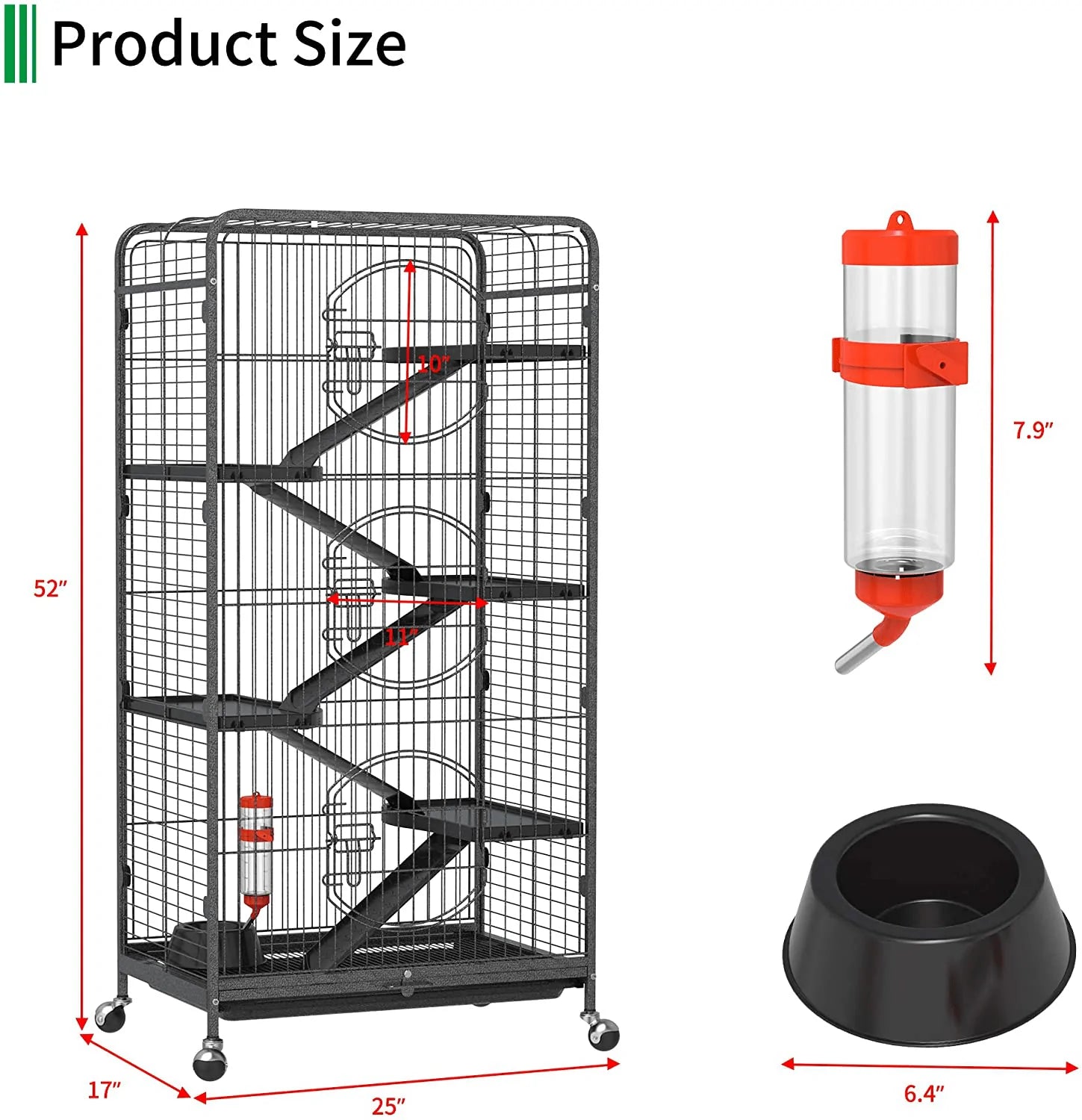 Metal online rat cage