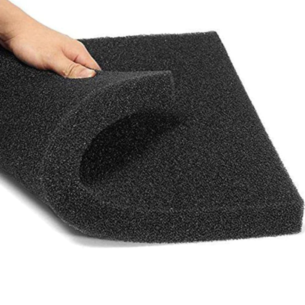 Yirtree Premium Carbon Infused Filter Pad - Cut to Fit for Aquariums and Pond Filter Thickening Reusable Sponge Practical Filtration Pad for Fishbowl Animals & Pet Supplies > Pet Supplies > Fish Supplies > Aquarium Filters Yirtree   