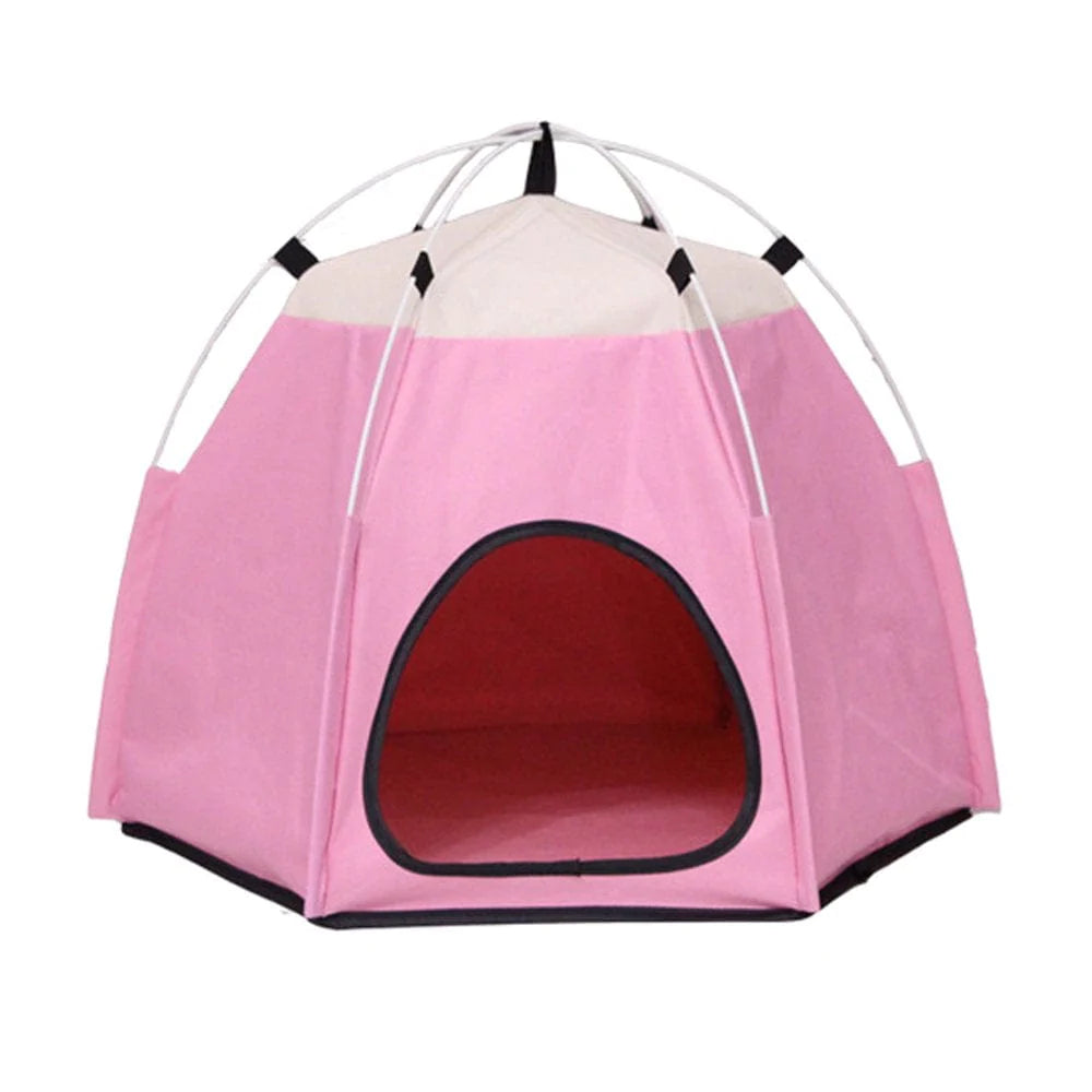 Yiyong Outdoor Indoor Portable Foldable Washable Cute Pet Tent House for Small Cat Dog Animals & Pet Supplies > Pet Supplies > Dog Supplies > Dog Houses YiYong   