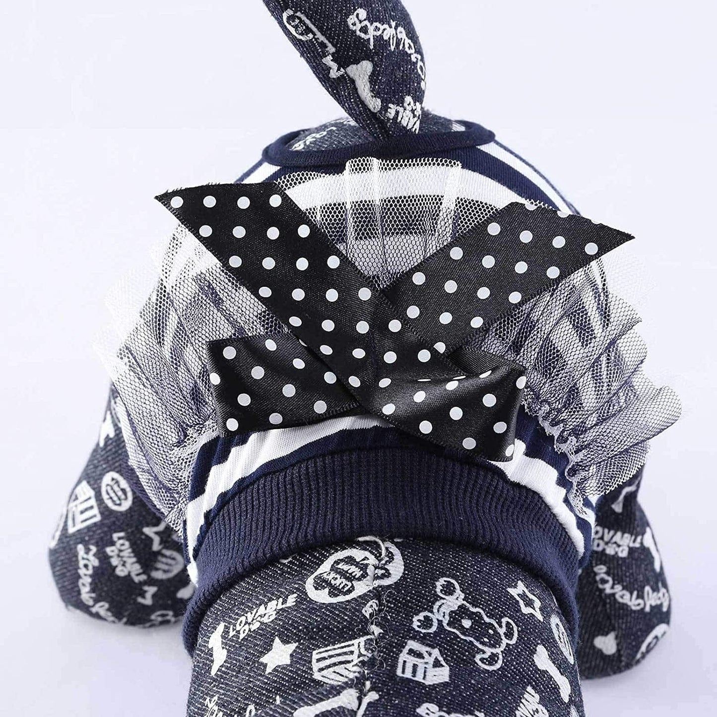 Yizyif Dog Diaper Washable Reusable Pet Dog Cotton Physiological Shorts Sanitary Panties for Female Dog Puppy Doggy Kitten Menstruation Incontinence Navy Blue M Animals & Pet Supplies > Pet Supplies > Dog Supplies > Dog Apparel YiZYiF   