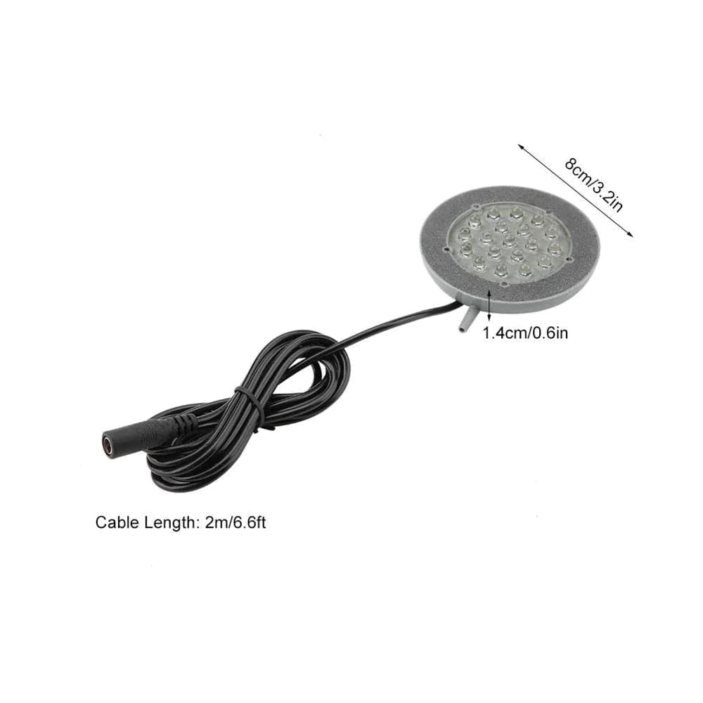 Ymiko LED Aquarium Air Bubble Stone Light Control Changing Lamp Fish Tank Decoration US Plug 100-240V, Fish Tank LED Stone,Aquarium Light Stone Animals & Pet Supplies > Pet Supplies > Fish Supplies > Aquarium Lighting Ymiko   