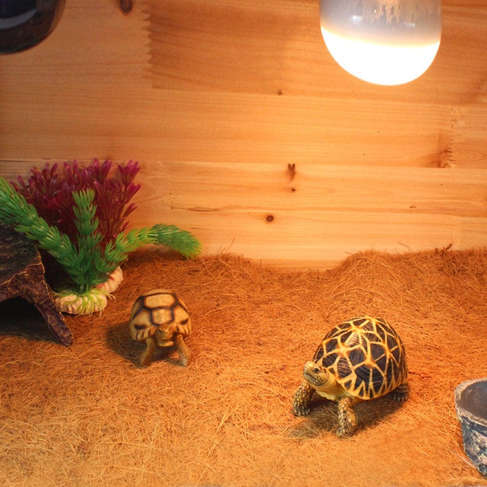 Ymiko Reptile Landscaping Decor Reptile Cage Box Mat Pet Pad, for Tortoise Lizard Pet Accessories Decor