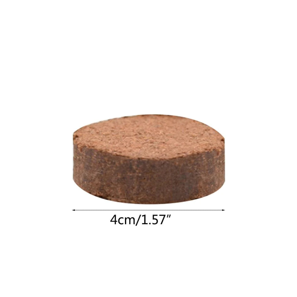 YMILEMY 5Pcs Tortoise Substrate Brick Natural Coir Discs Reptile Aquarium Ornaments Animals & Pet Supplies > Pet Supplies > Fish Supplies > Aquarium Gravel & Substrates YMILEMY   