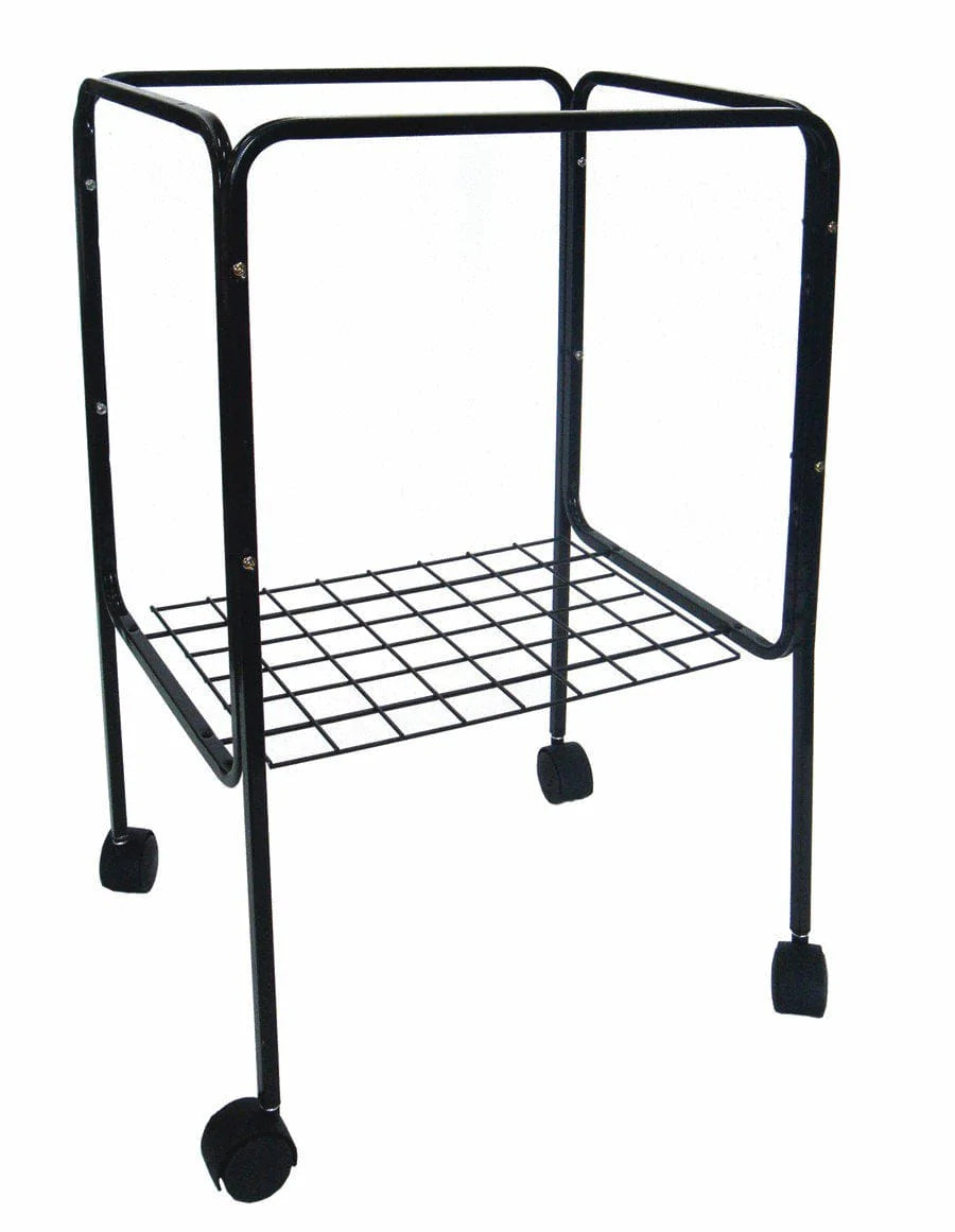 YML 6894_4814BLK 3/8" Bar Spacing Tall Villa Top Bird Cage with Stand, 18" X 14"/Small Animals & Pet Supplies > Pet Supplies > Bird Supplies > Bird Cages & Stands YML Group Inc.   