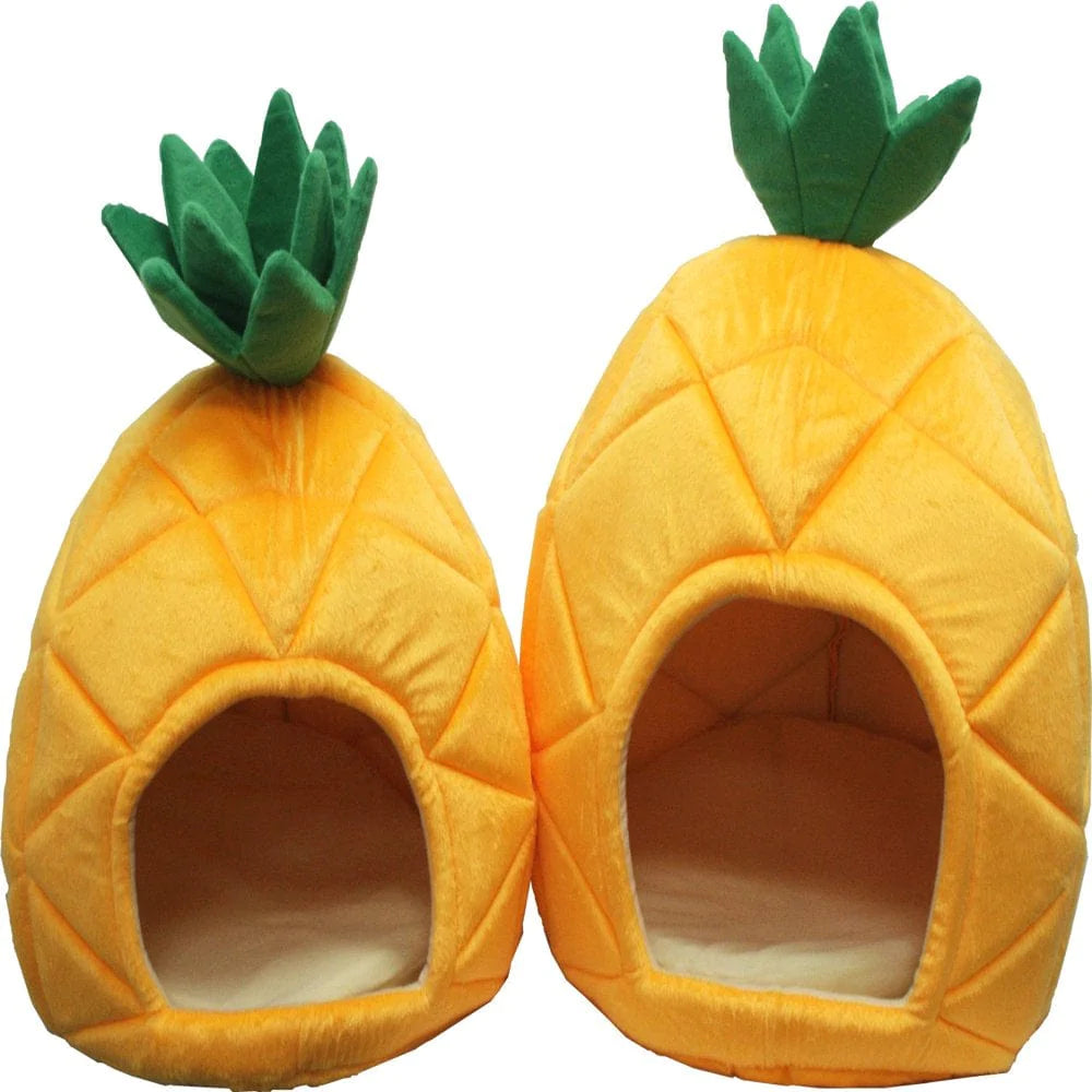 YML Pineapple Pet Cat Bed, Yellow Animals & Pet Supplies > Pet Supplies > Cat Supplies > Cat Beds YML   