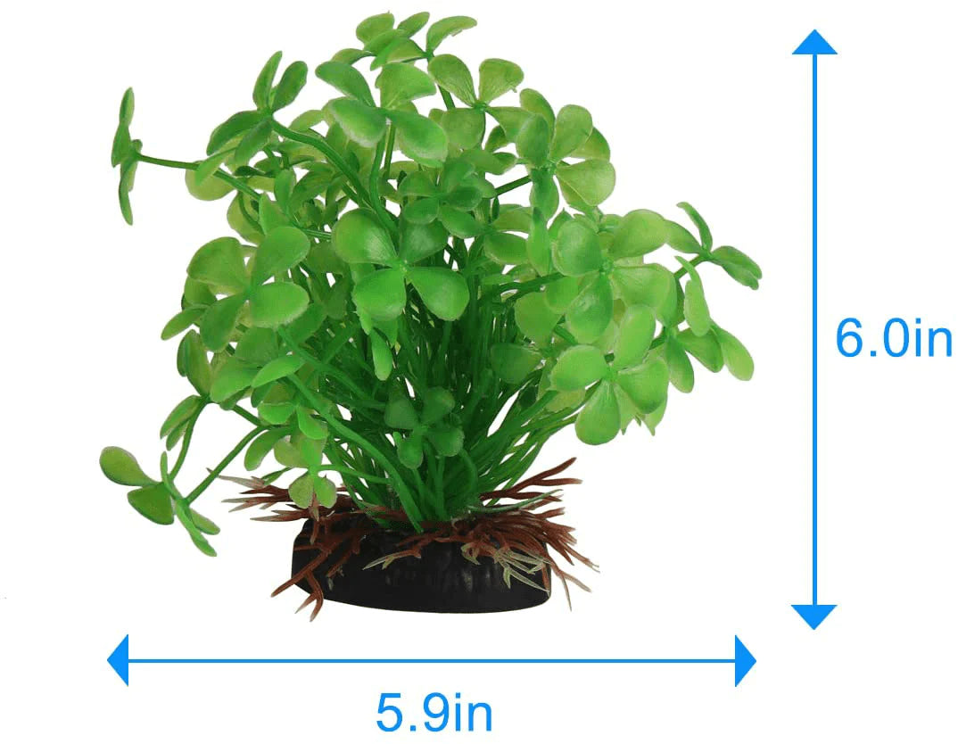 YOJOE Aquarium Plants Aquarium Decor Plastic Plants Fish Tank Decoration Aquarium Plant Set Green Plants, Aquarium Green Plants Set 5 Pieces Animals & Pet Supplies > Pet Supplies > Fish Supplies > Aquarium Decor YOJOE   