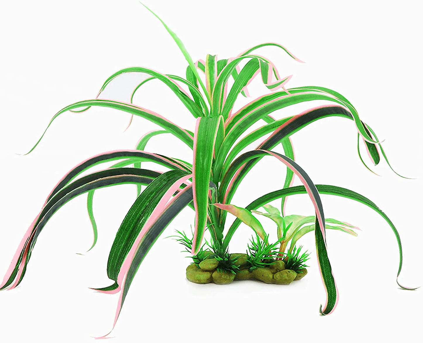 YOJOE Aquarium Plants Aquarium Decor Plastic Plants Fish Tank Decoration Aquarium Plant Set Green Plants, Aquarium Green Plants Set 5 Pieces Animals & Pet Supplies > Pet Supplies > Fish Supplies > Aquarium Decor YOJOE 9.0 in Green  