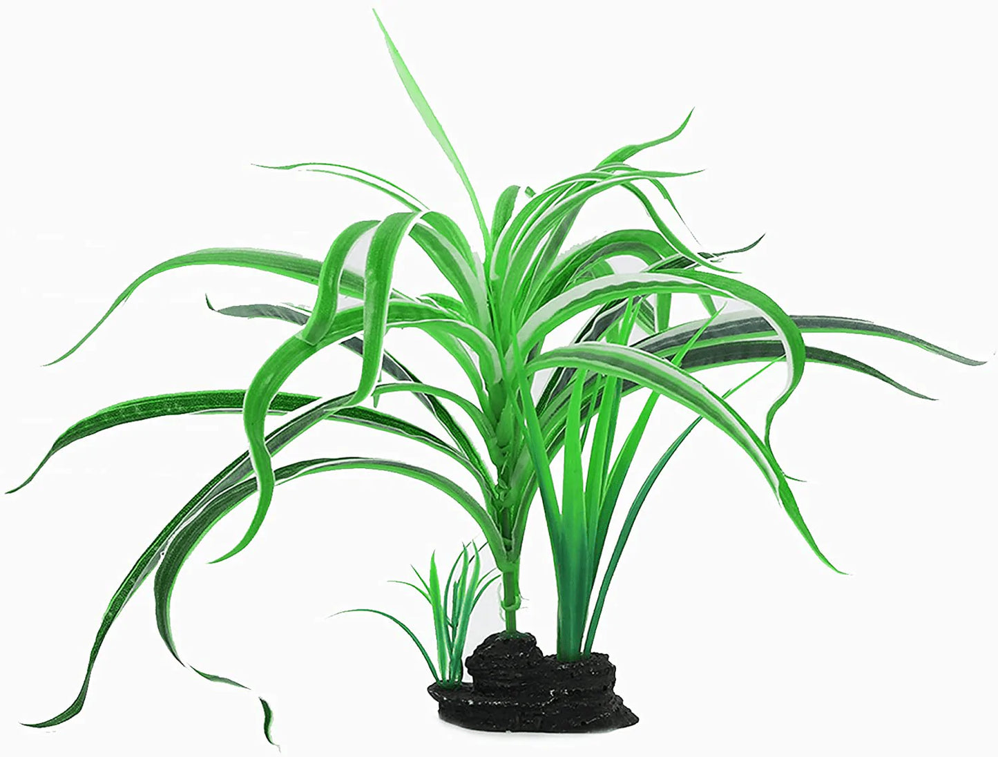 YOJOE Aquarium Plants Aquarium Decor Plastic Plants Fish Tank Decoration Aquarium Plant Set Green Plants, Aquarium Green Plants Set 5 Pieces Animals & Pet Supplies > Pet Supplies > Fish Supplies > Aquarium Decor YOJOE 9.8 in Green  