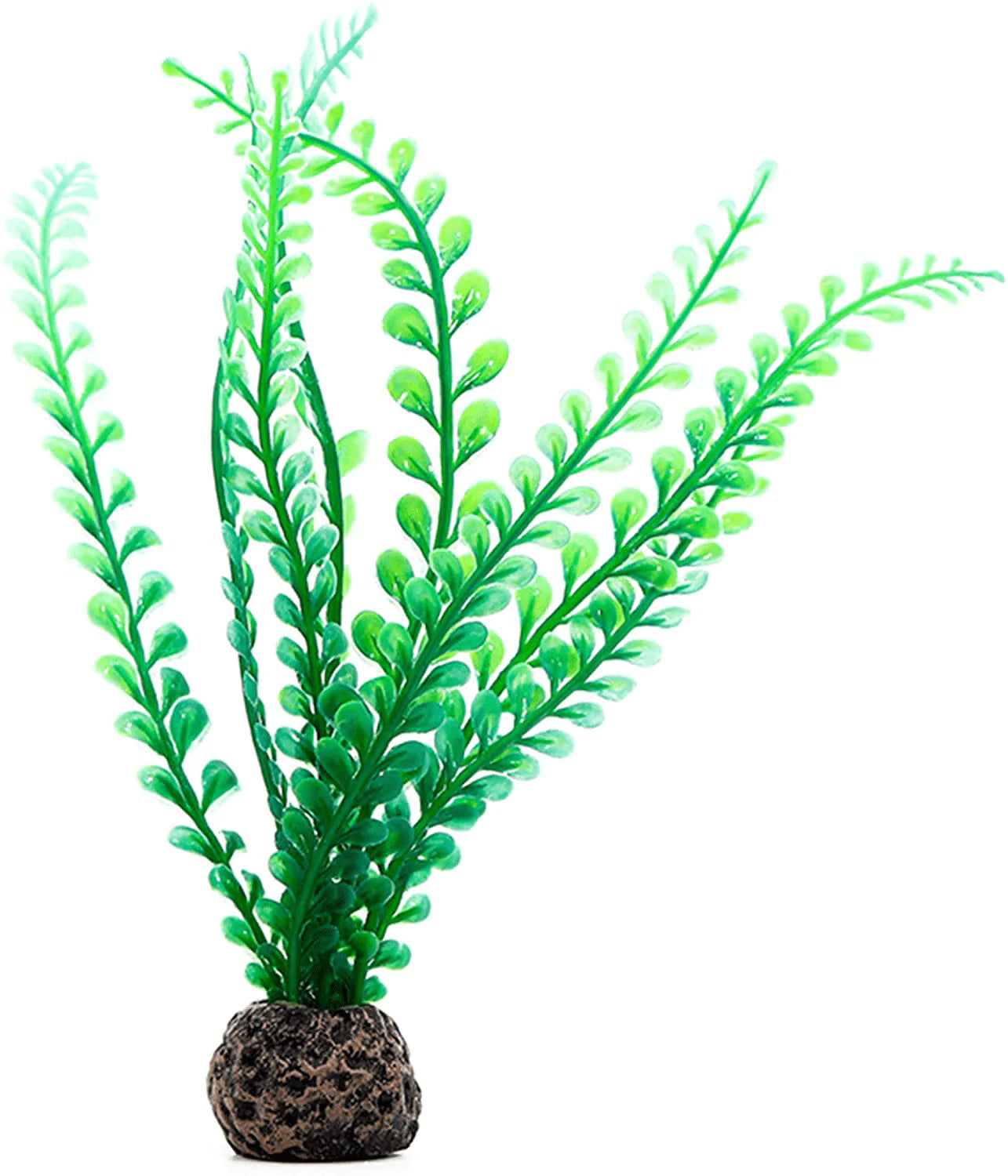 YOJOE Aquarium Plants Aquarium Decor Plastic Plants Fish Tank Decoration Aquarium Plant Set Green Plants, Aquarium Green Plants Set 5 Pieces Animals & Pet Supplies > Pet Supplies > Fish Supplies > Aquarium Decor YOJOE 7.9 in Green  