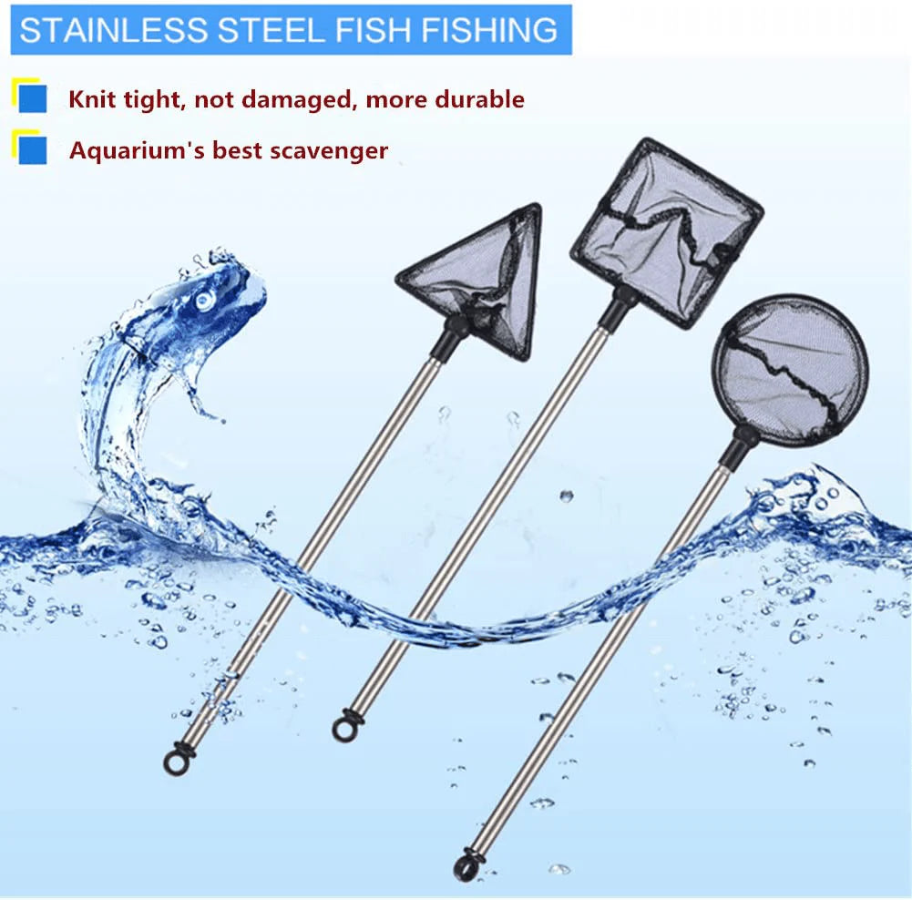 Yosoo Fishing Landing Net, Mini Adjustable Telescopic Grip Telescopic Fishes Shrimps Landing Net for Fish Tank Aquarium Accessories Animals & Pet Supplies > Pet Supplies > Fish Supplies > Aquarium Fish Nets Yosoo   