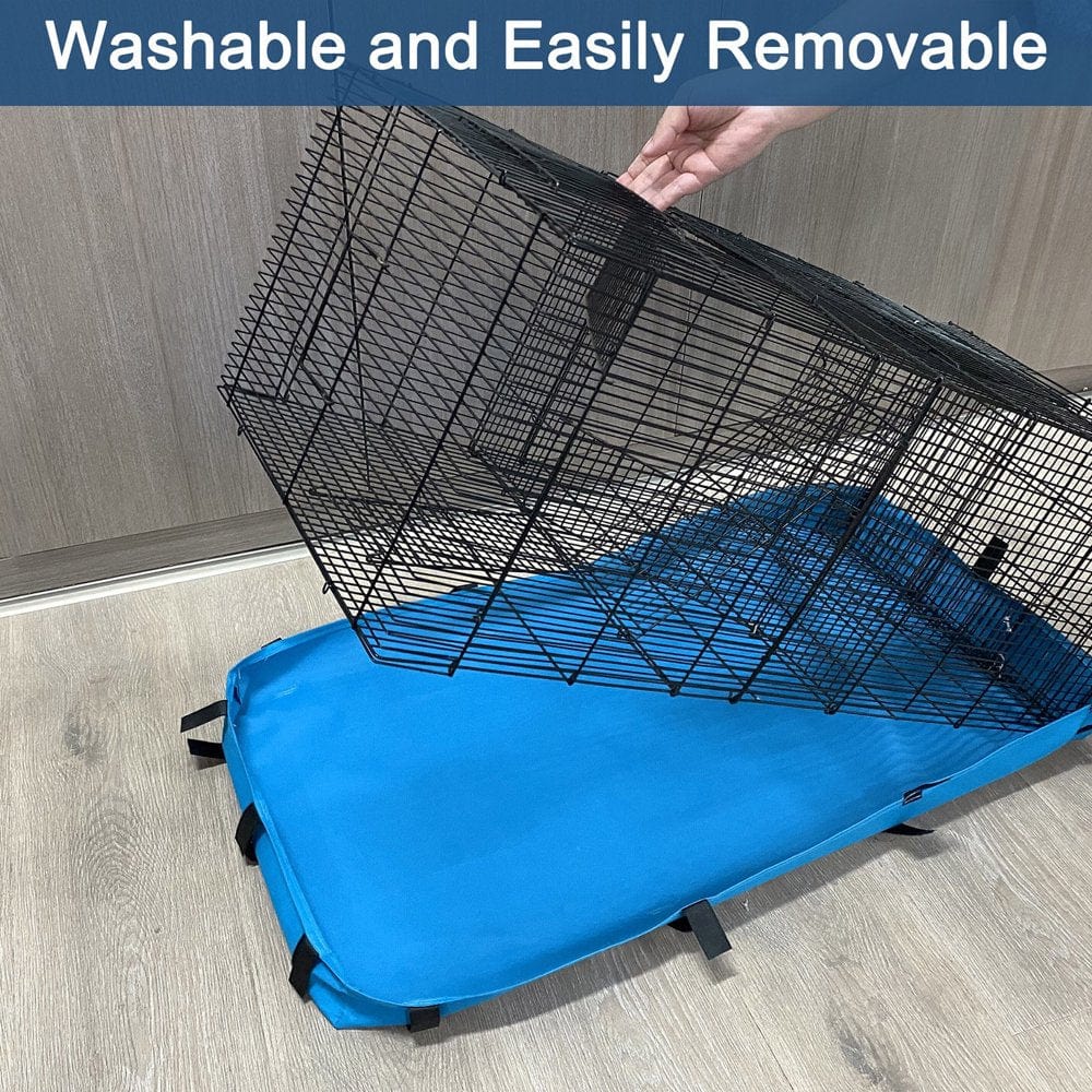 Younar Guinea Pig Cage Mat - Small Animal Bedding Hamster Bunny Washable Mat | Waterproof Reusable Cloth Liners for Guinea Pig Cage Animals & Pet Supplies > Pet Supplies > Small Animal Supplies > Small Animal Bedding Younar   