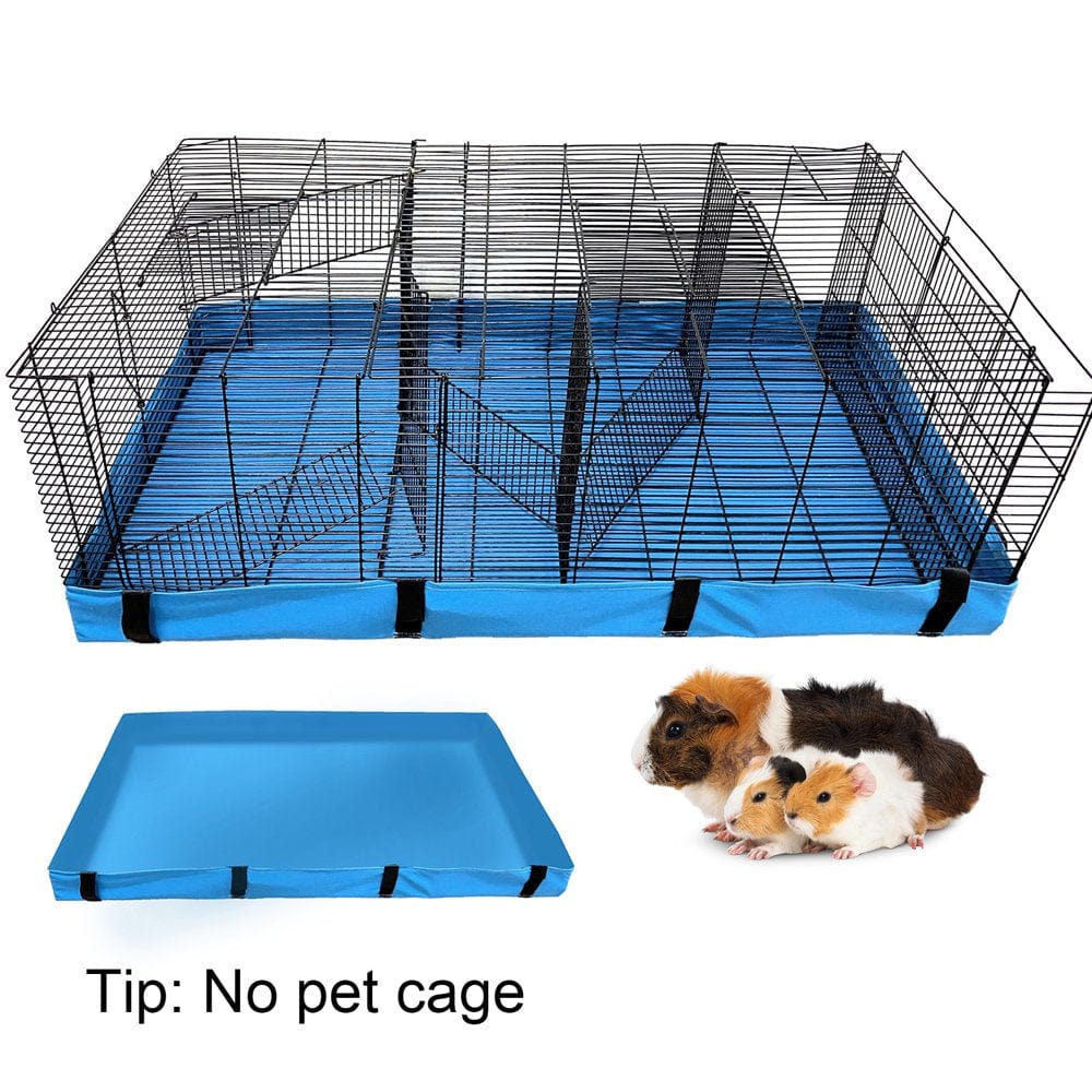 Younar Guinea Pig Cage Mat - Small Animal Bedding Hamster Bunny Washable Mat | Waterproof Reusable Cloth Liners for Guinea Pig Cage Animals & Pet Supplies > Pet Supplies > Small Animal Supplies > Small Animal Bedding Younar   