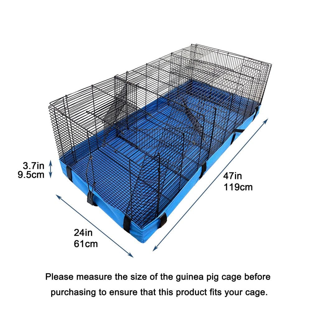 Younar Guinea Pig Cage Mat - Small Animal Bedding Hamster Bunny Washable Mat | Waterproof Reusable Cloth Liners for Guinea Pig Cage Animals & Pet Supplies > Pet Supplies > Small Animal Supplies > Small Animal Bedding Younar   