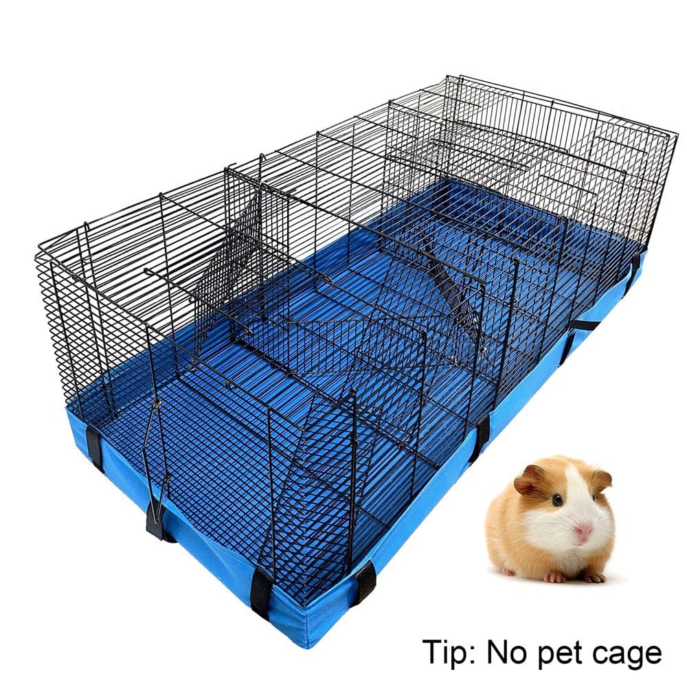 Younar Guinea Pig Cage Mat - Small Animal Bedding Hamster Bunny Washable Mat | Waterproof Reusable Cloth Liners for Guinea Pig Cage Animals & Pet Supplies > Pet Supplies > Small Animal Supplies > Small Animal Bedding Younar   