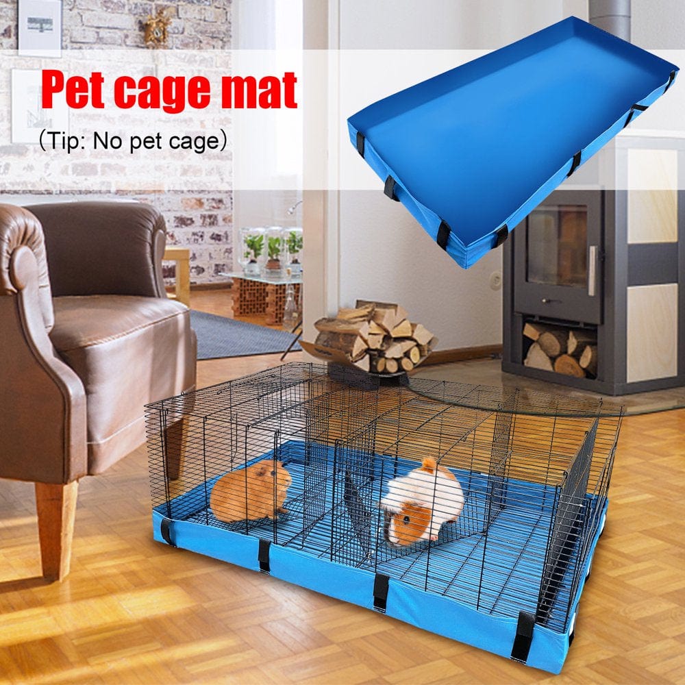 Younar Guinea Pig Cage Mat - Small Animal Bedding Hamster Bunny Washable Mat | Waterproof Reusable Cloth Liners for Guinea Pig Cage Animals & Pet Supplies > Pet Supplies > Small Animal Supplies > Small Animal Bedding Younar   