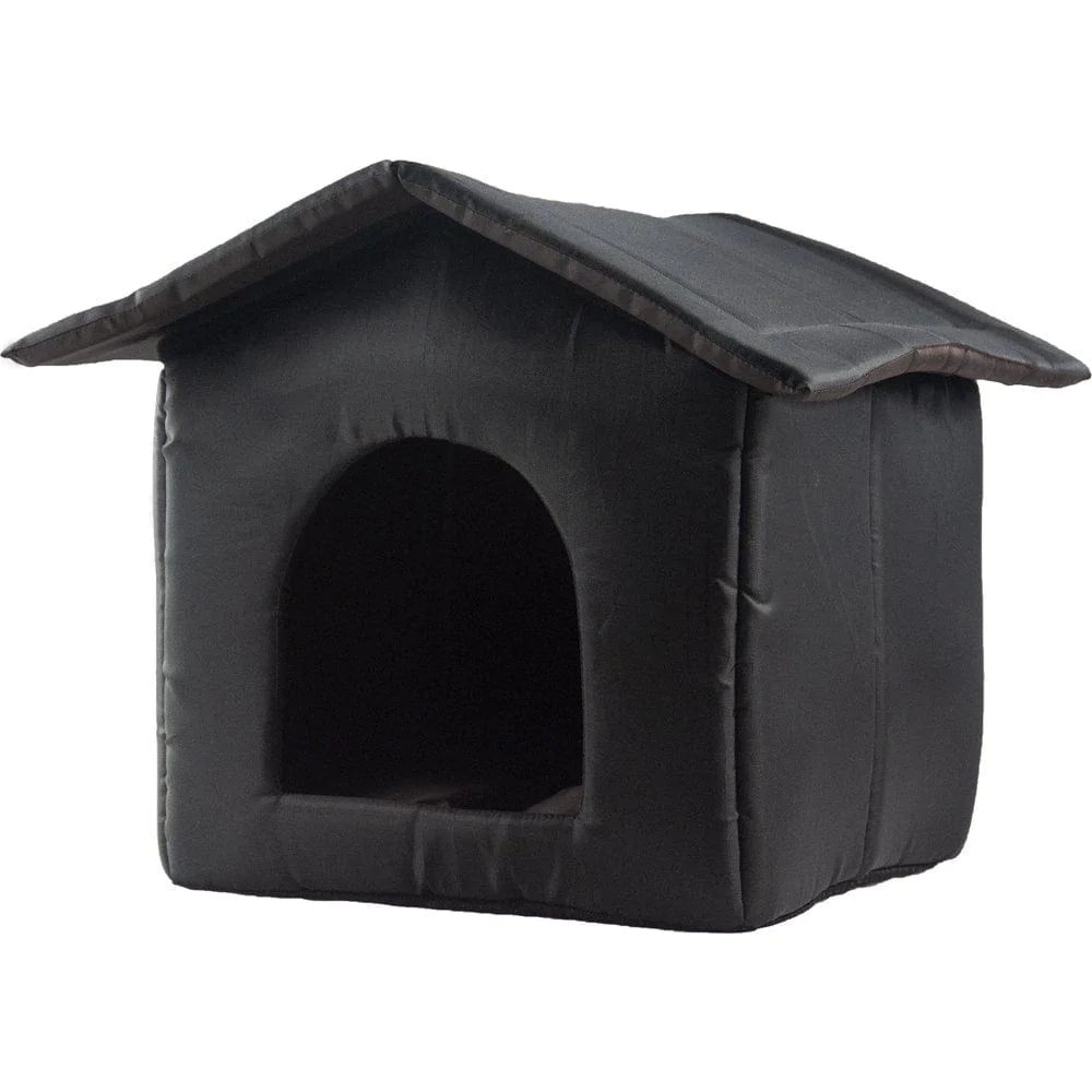 Younar Outdoor Cat House, Outdoor Cat House Weatherproof, Indoor Dog House, Thickened Weatherproof Foldable Cat Tent, Winter Warm Oxford Cloth Stray Cats Shelter for Outdoor Feral Cat Dog Animals & Pet Supplies > Pet Supplies > Dog Supplies > Dog Houses Younar M  