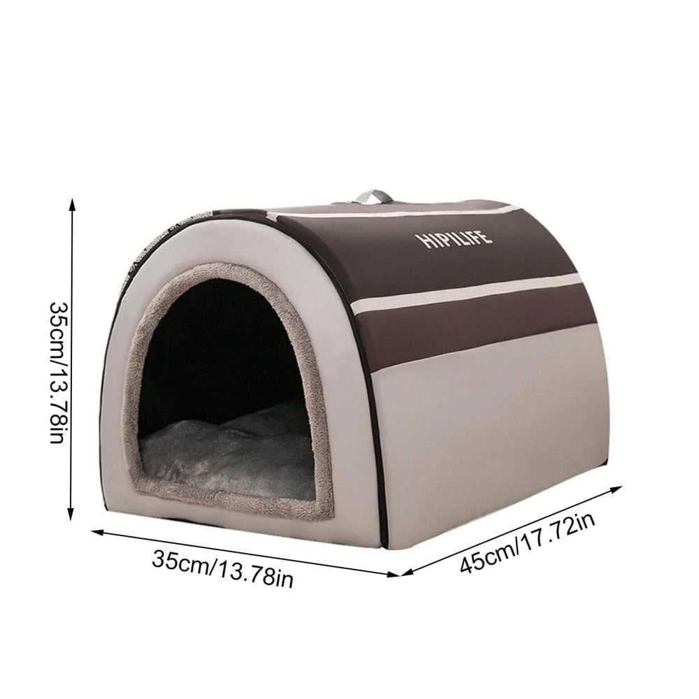 Younar Warm Winter Large Dog House, Removable and Washable, Indoor