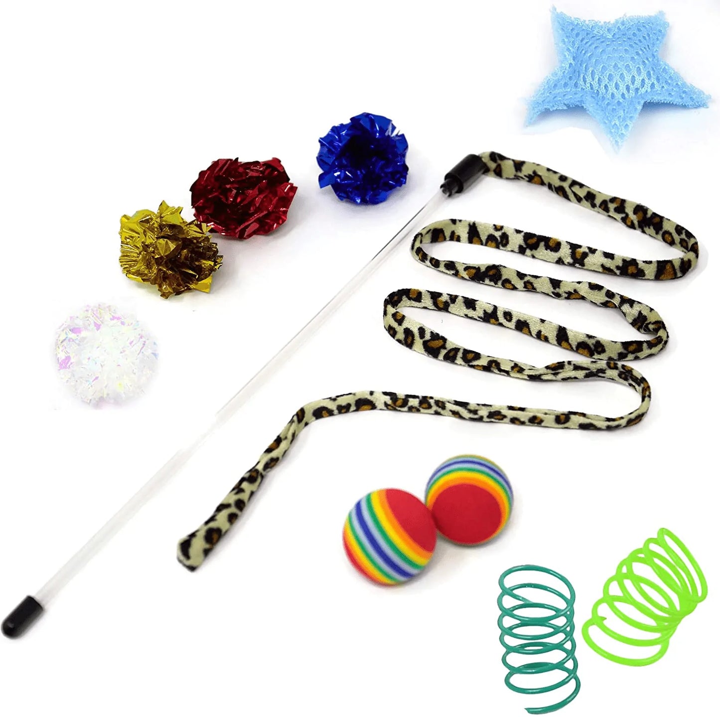 Youngever 24 Cat Toys Kitten Toys Assortments, Tunnel, Interactive Cat Teaser, Fluffy Mouse, Crinkle Balls for Cat, Kitty, Kitten Animals & Pet Supplies > Pet Supplies > Cat Supplies > Cat Toys Youngever LLC   