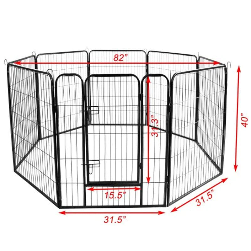 Yousheng High Quality Wholesale Cheap Best Large Indoor Metal Puppy Dog Run Fence / Iron Pet Dog Playpen Animals & Pet Supplies > Pet Supplies > Dog Supplies > Dog Kennels & Runs Yousheng   