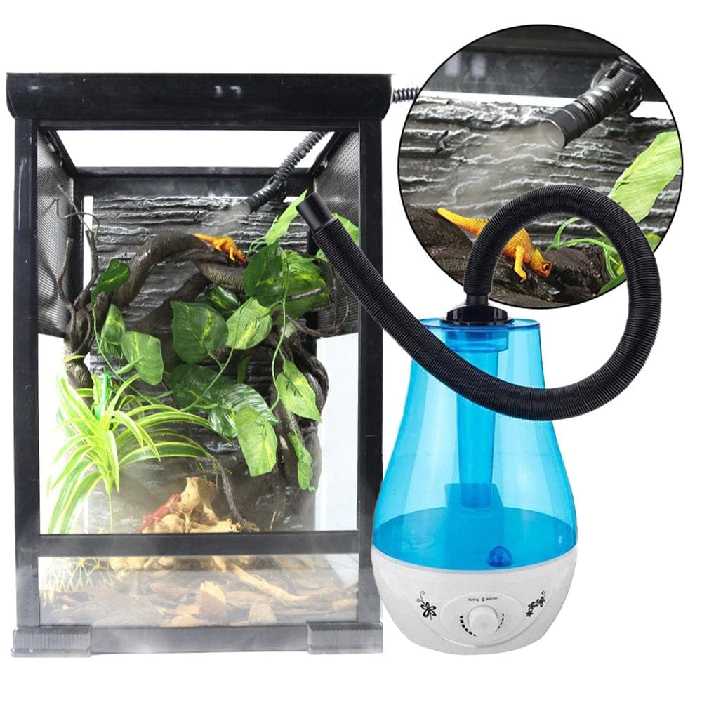 Yuedong 3L/4L for Reptile Terrarium Ultra-Silent Vaporizer Tortoise Humidifier Amphibians Large Capacity Landscaping Portable Super Fogger Animals & Pet Supplies > Pet Supplies > Small Animal Supplies > Small Animal Habitat Accessories Yuedong   