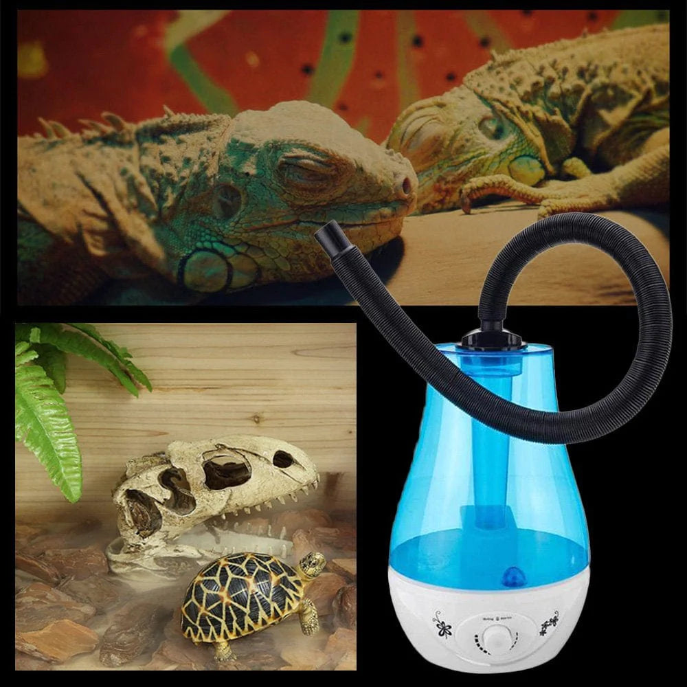 Yuedong 3L/4L for Reptile Terrarium Ultra-Silent Vaporizer Tortoise Humidifier Amphibians Large Capacity Landscaping Portable Super Fogger Animals & Pet Supplies > Pet Supplies > Small Animal Supplies > Small Animal Habitat Accessories Yuedong   