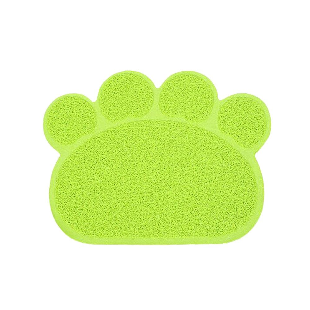 YUEHAO Cat Litter Mat - Kitty Litter Trapping Mat for Litter Boxes - Kitty Litter Mat to Trap Mess, Scatter Control - Washable Indoor Pet Rug and Carpet - Small Pet Pad Claw Cat Litter Beige Animals & Pet Supplies > Pet Supplies > Cat Supplies > Cat Litter Box Mats YUEHAO Green  