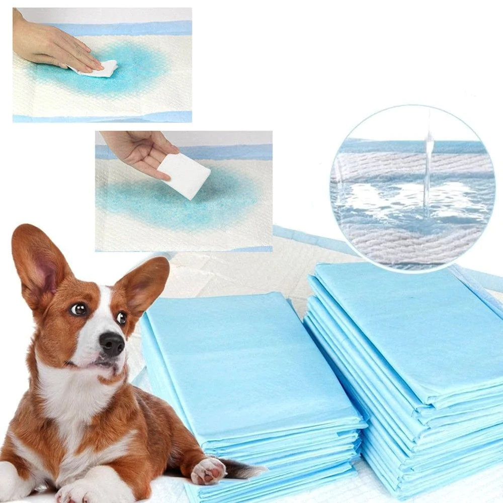 YUEHAO Pet Supplies Thickening Pets Diapers Pet Indoor Toilet Training Pad Pads Absorbent Mat Animals & Pet Supplies > Pet Supplies > Dog Supplies > Dog Diaper Pads & Liners YUEHAO   