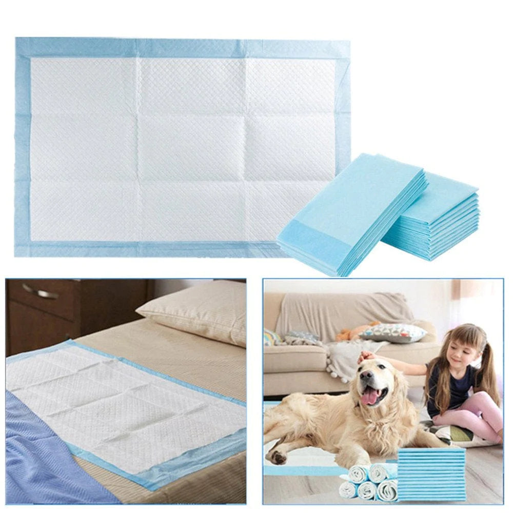 YUEHAO Pet Supplies Thickening Pets Diapers Pet Indoor Toilet Training Pad Pads Absorbent Mat Animals & Pet Supplies > Pet Supplies > Dog Supplies > Dog Diaper Pads & Liners YUEHAO   