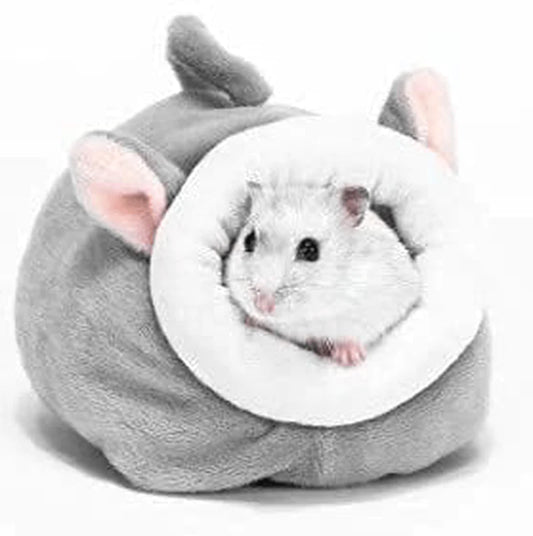 YUEKUA Bed House Soft Hamster House Bed, Cotton Nest and Cushion, Small Pet Animal Habitat Warm Nest Bed Accessories for Hamsters, Guinea Pigs, Hedgehogs Animals & Pet Supplies > Pet Supplies > Small Animal Supplies > Small Animal Habitat Accessories YUEKUA size01  