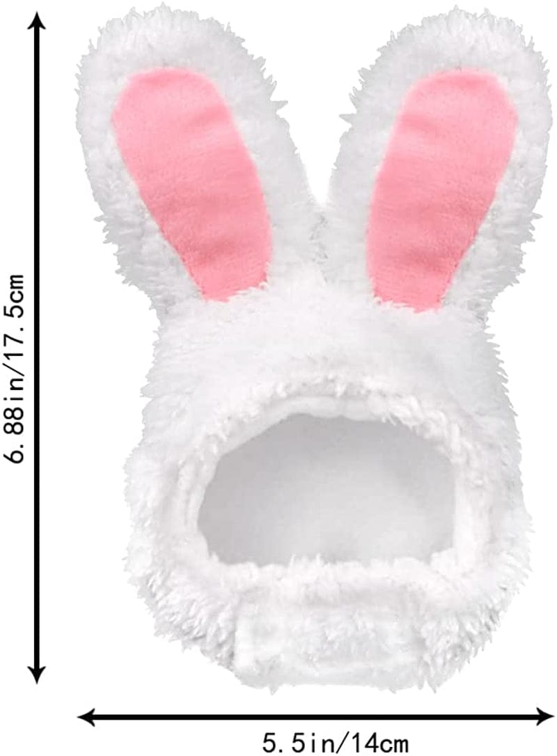 YUJUN Cat Easter Cute Costume Pet Bunny Rabbit Hat with Ears for Cats Small Dogs Puppy Easter Party Costume Accessory Headwear Animals & Pet Supplies > Pet Supplies > Dog Supplies > Dog Apparel YUJUN   