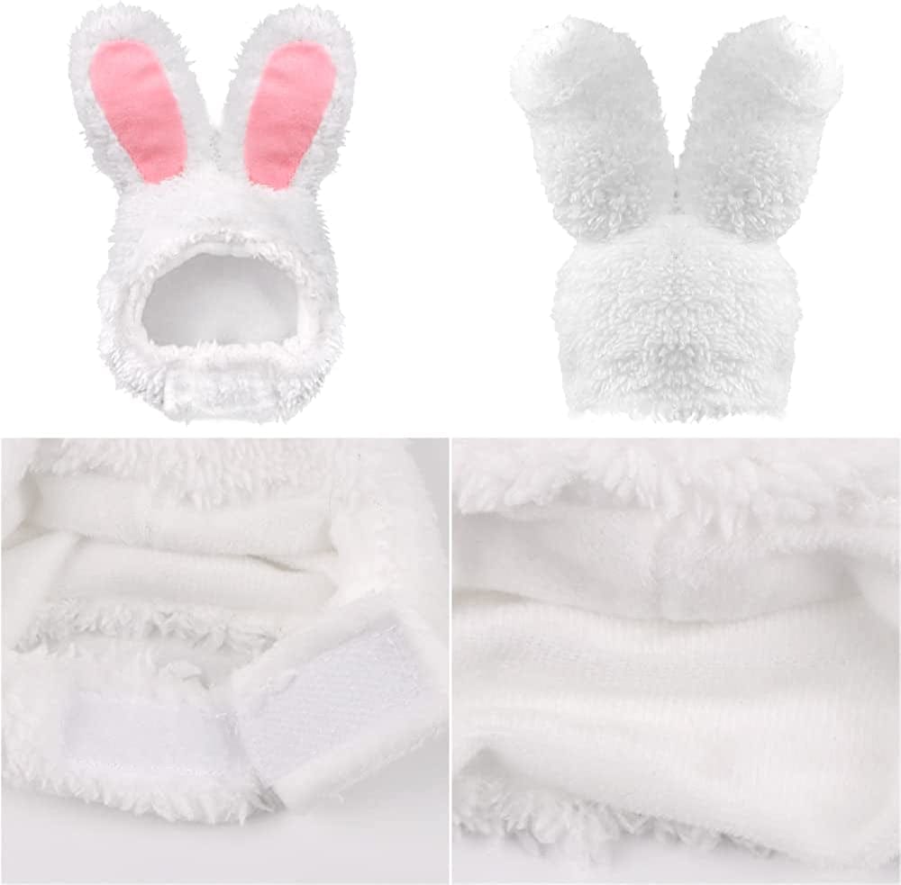 YUJUN Cat Easter Cute Costume Pet Bunny Rabbit Hat with Ears for Cats Small Dogs Puppy Easter Party Costume Accessory Headwear Animals & Pet Supplies > Pet Supplies > Dog Supplies > Dog Apparel YUJUN   