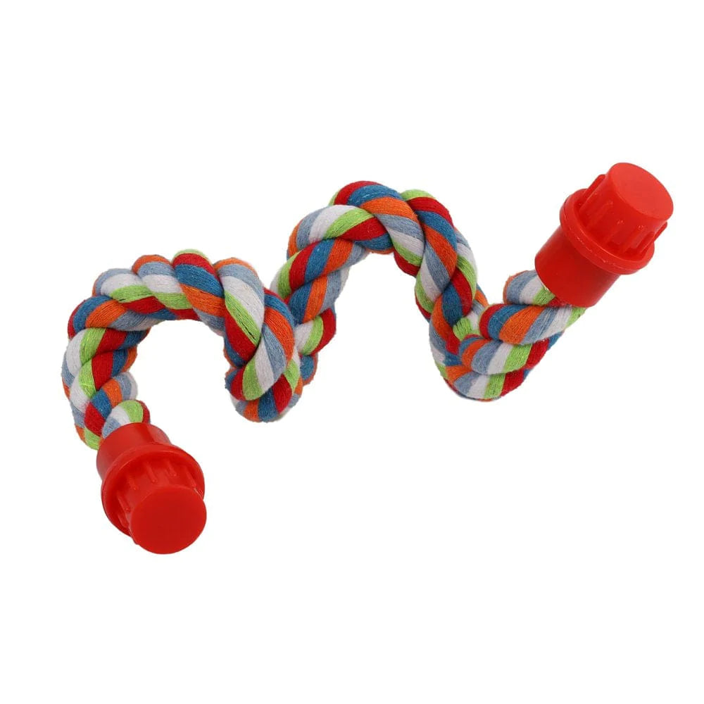 YUPVM Cotton Rope Bungee Bird Chewing Toy Birds Cage Stand Bar Suitable for Small, Medium or Parrots and Birds Animals & Pet Supplies > Pet Supplies > Bird Supplies > Bird Cages & Stands YUPVM   