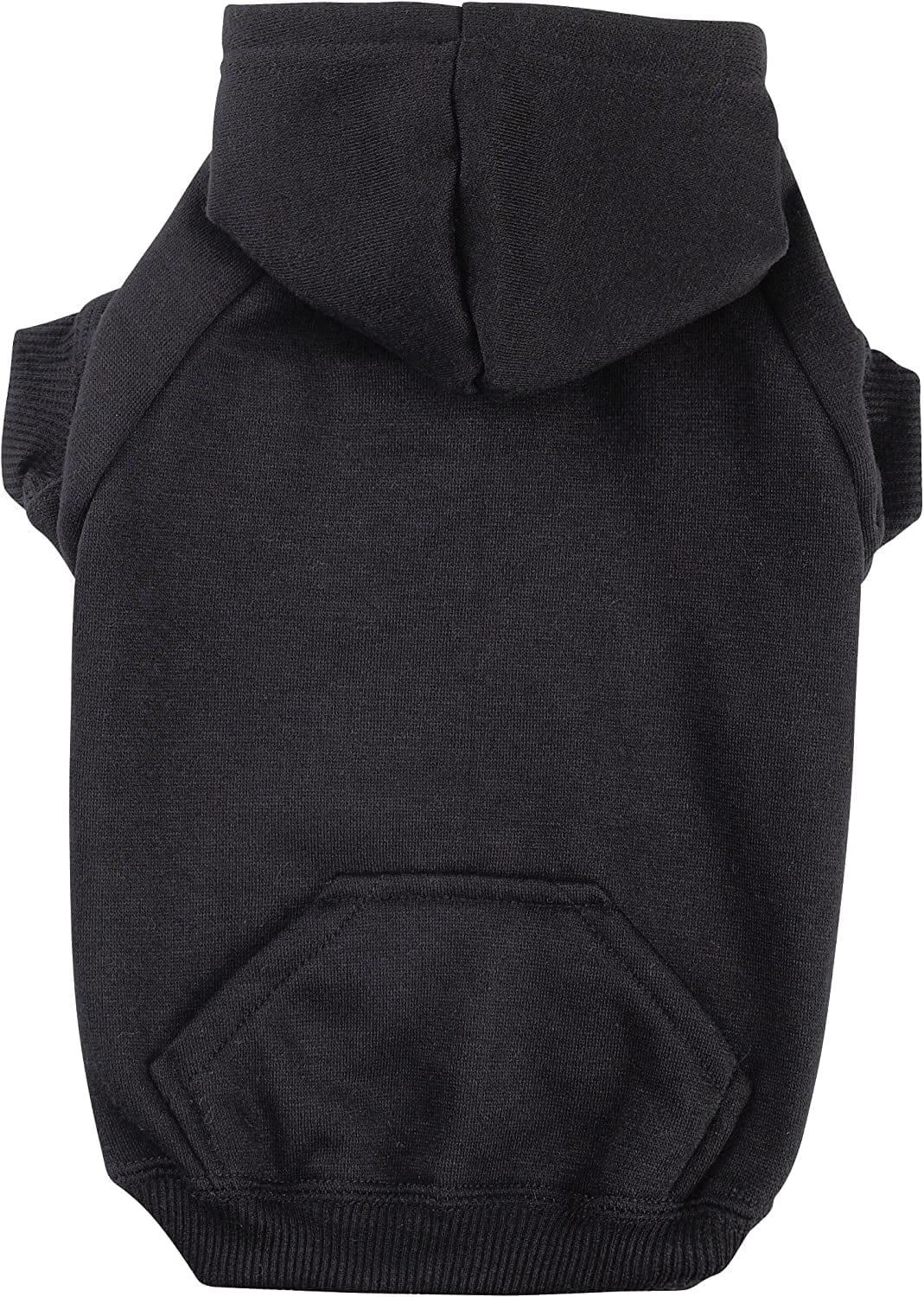 Zack & Zoey Basic Hoodie for Dogs, 24" X-Large, Jet Black Animals & Pet Supplies > Pet Supplies > Dog Supplies > Dog Apparel PetEdge Dealer Services* Jet Black XL (Neck: 22", Girth: 34", Back: 24") 