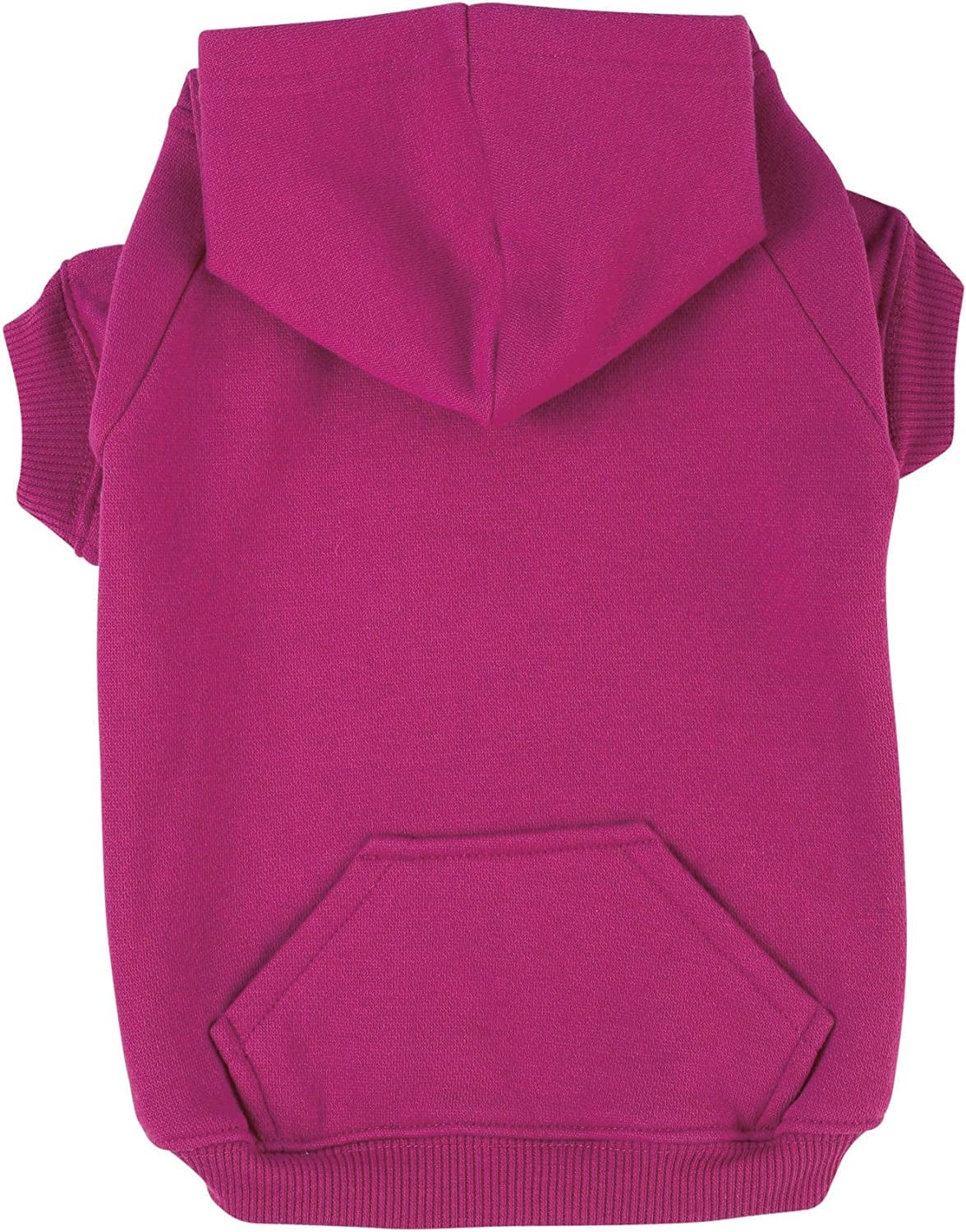 Zack & Zoey Basic Hoodie for Dogs, 24" X-Large, Jet Black Animals & Pet Supplies > Pet Supplies > Dog Supplies > Dog Apparel PetEdge Dealer Services* Raspberry Sorbet XL (Neck: 22", Girth: 34", Back: 24" ) 