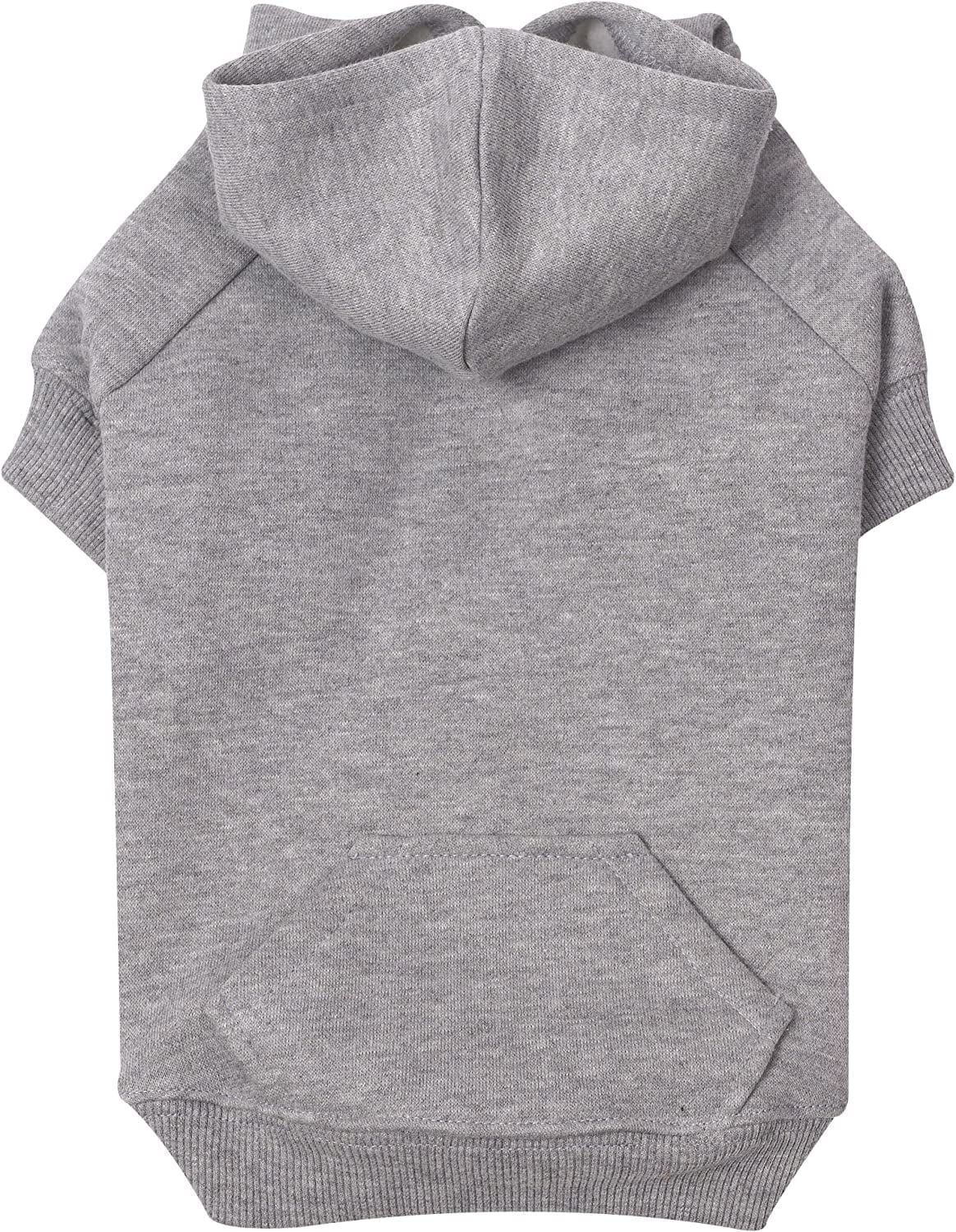 Zack & Zoey Basic Hoodie for Dogs, 24" X-Large, Jet Black Animals & Pet Supplies > Pet Supplies > Dog Supplies > Dog Apparel PetEdge Dealer Services* Heather Gray Large 